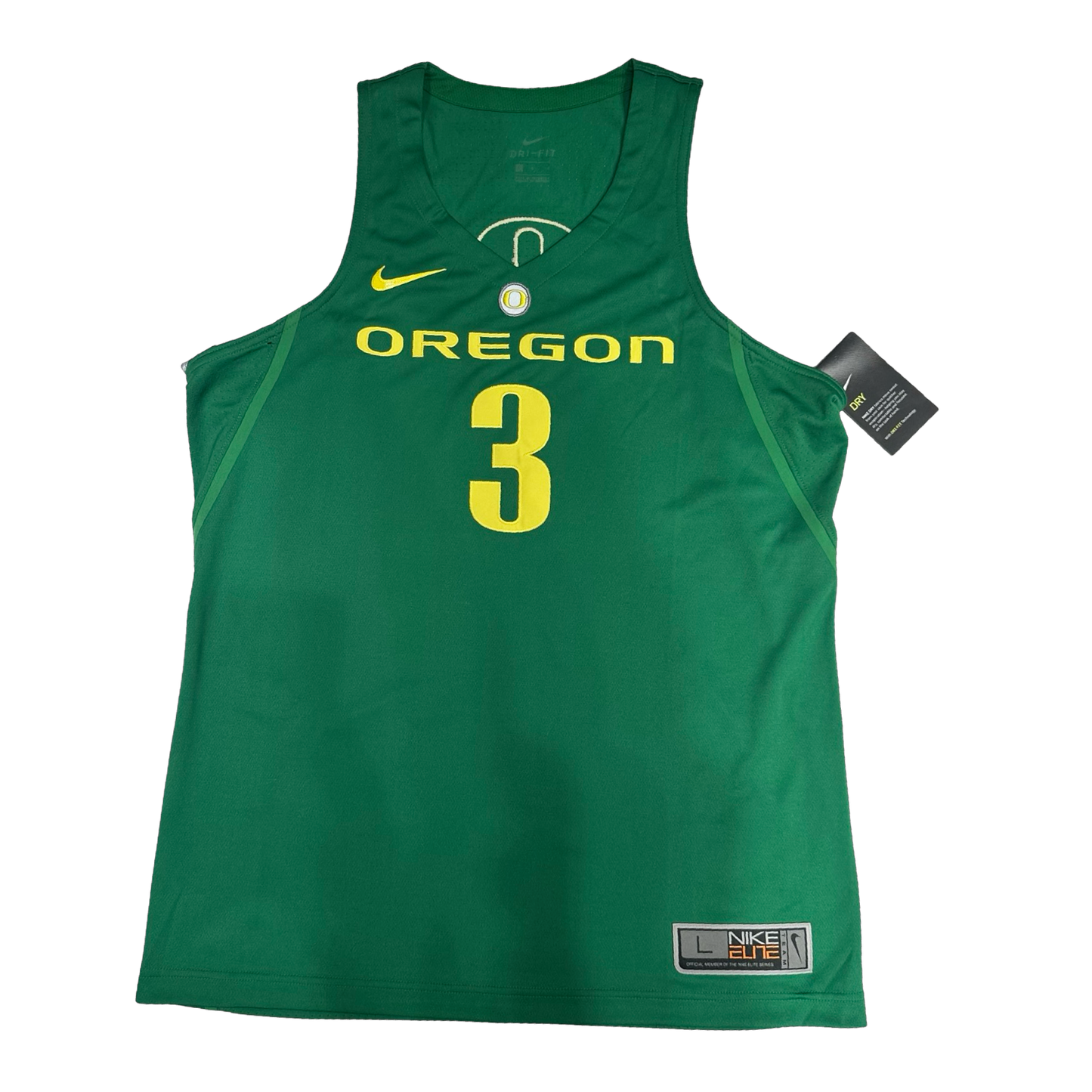NWT '00s Oregon Ducks #3 Jersey