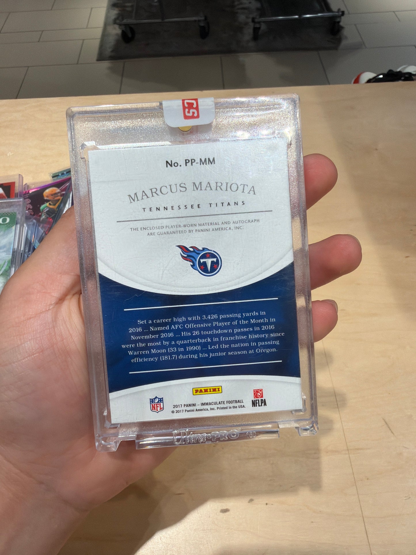Marcus Mariota Auto 22/25