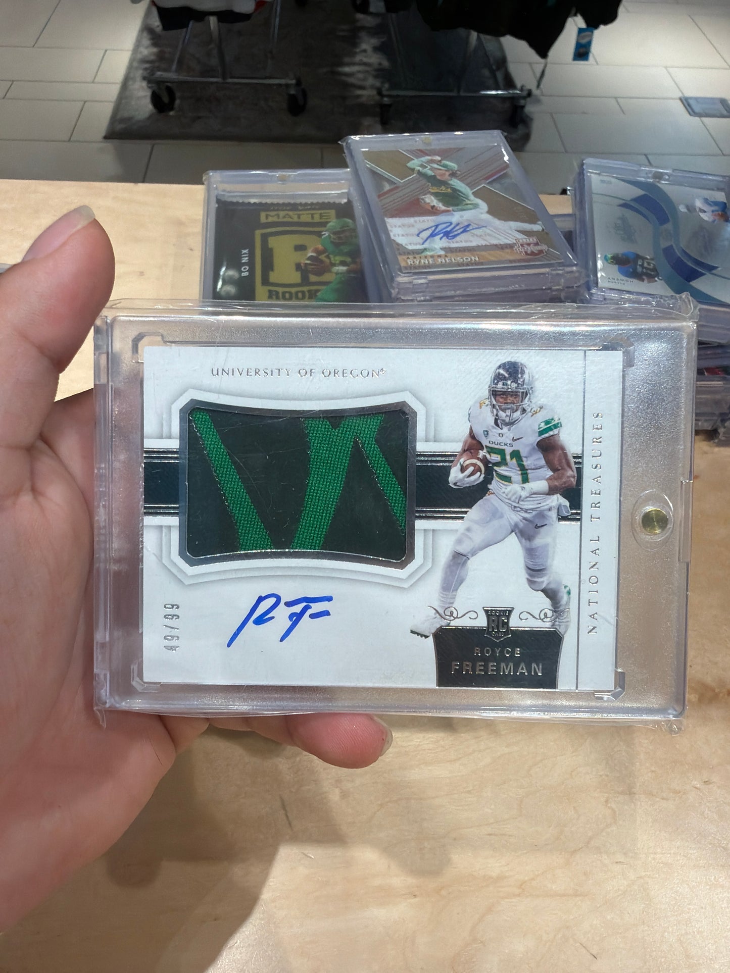 Royce Freeman Auto Patch 49/99