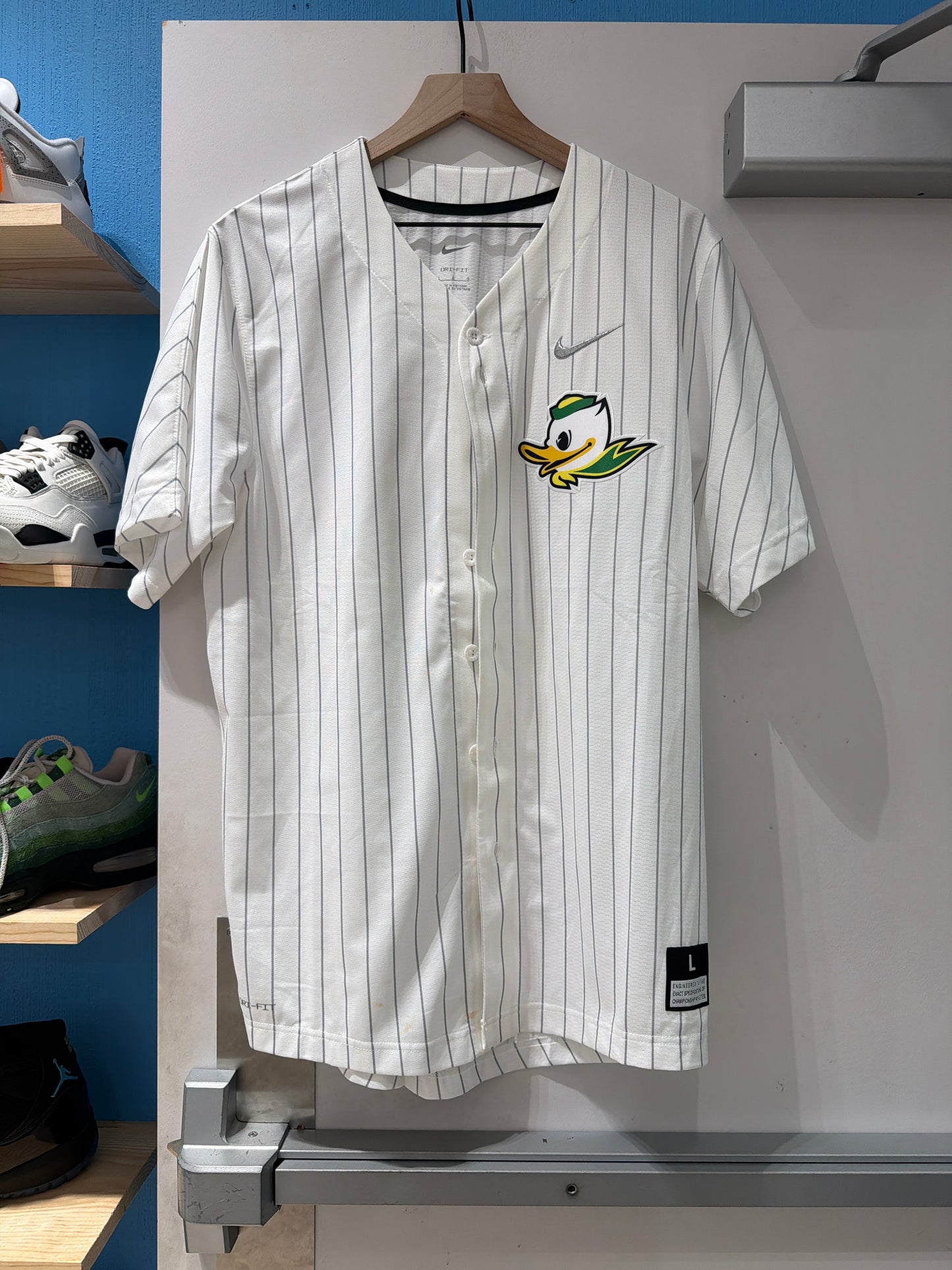 Oregon Baseball Jersey (L)