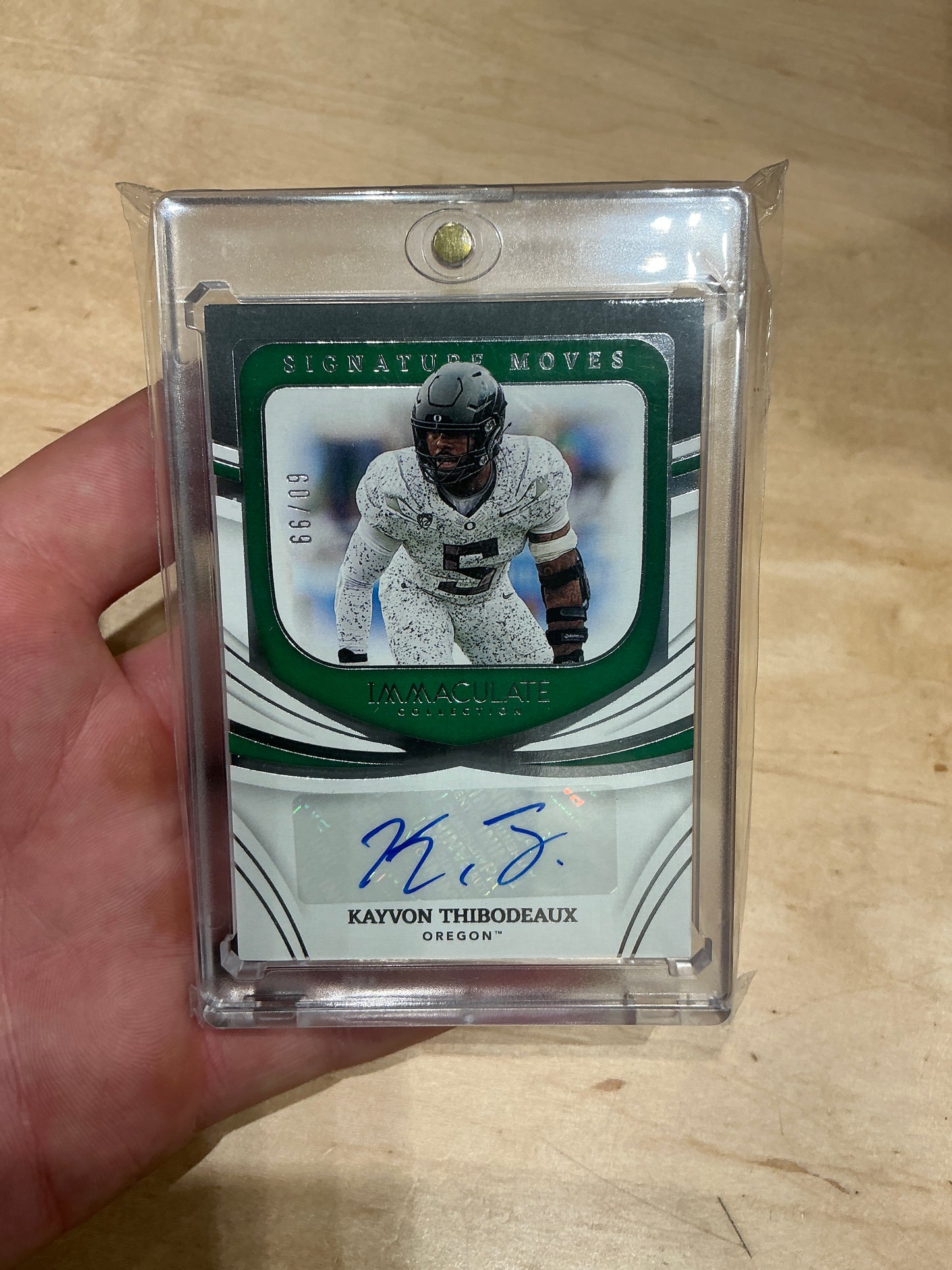 Kayvon Thibdeaux Auto 60/99