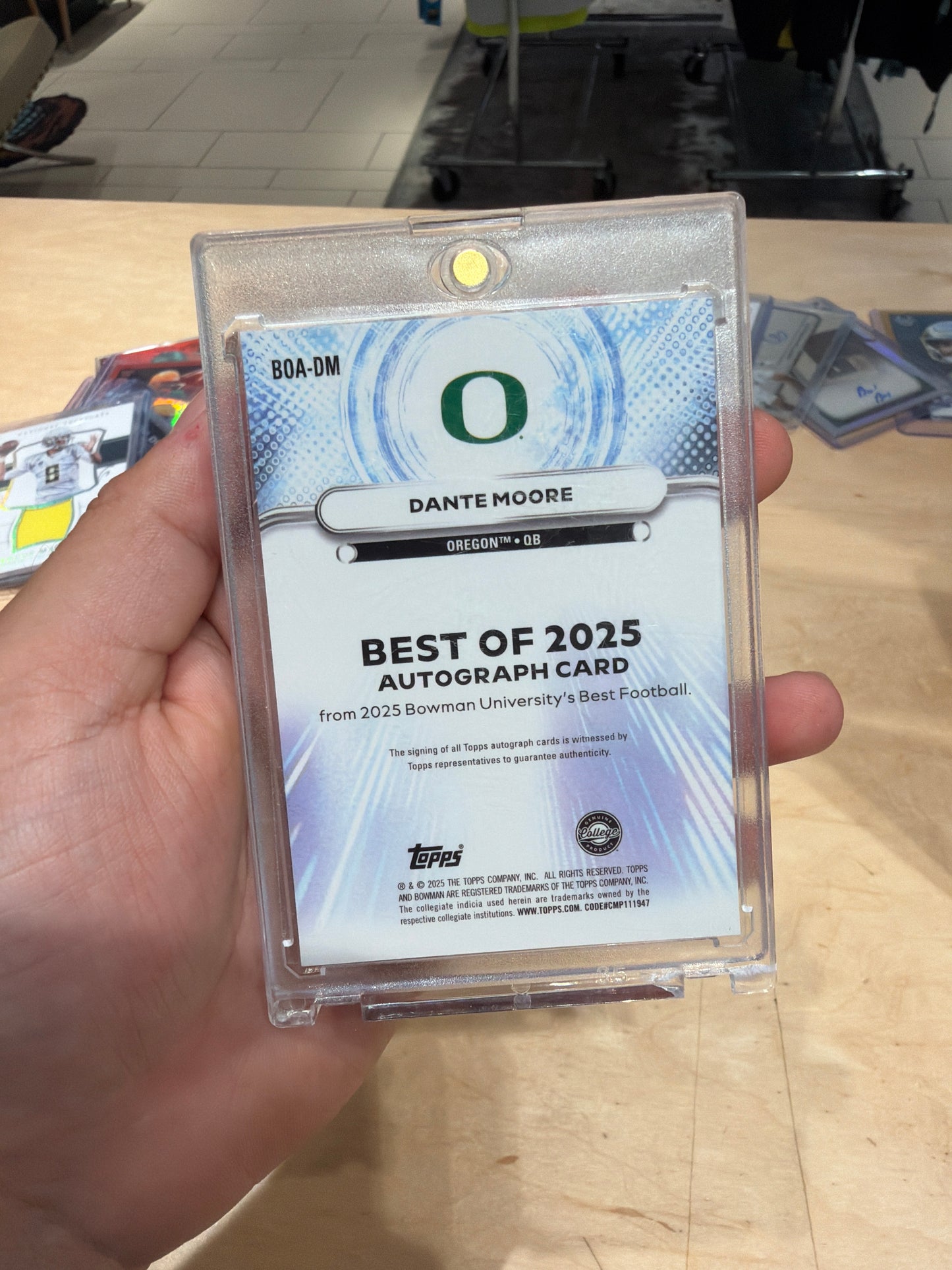 Dante Moore Auto