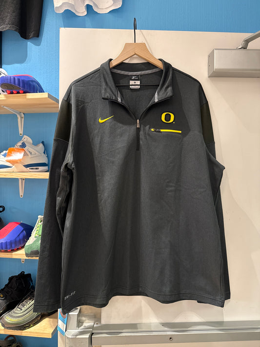 Nike Oregon Ducks Q-Zip (XL)