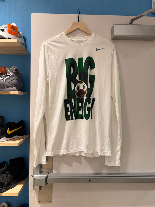 Oregon Big Duck Team Issued Warm Up Shirt (M)