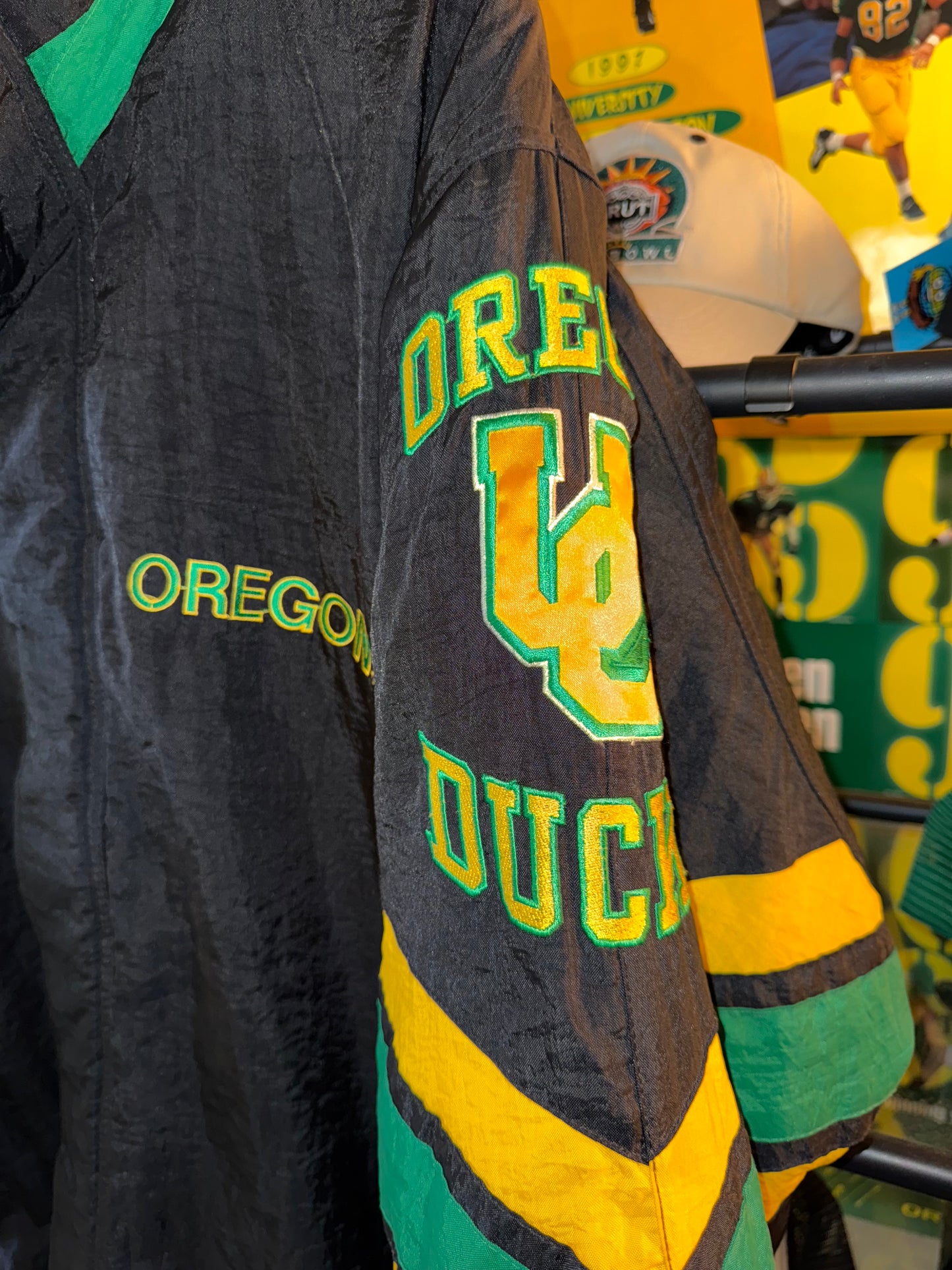 90’s Oregon Ducks Starter Jacket Rare