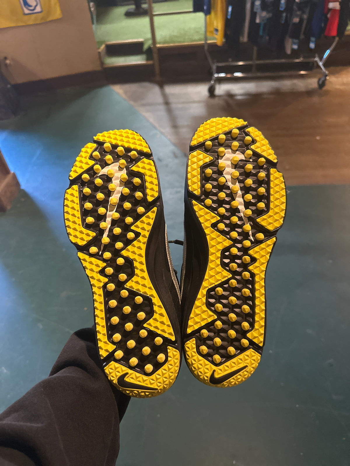 Nike Alpha Huarache Elite 2 Turf 'Oregon Ducks'(11.5)