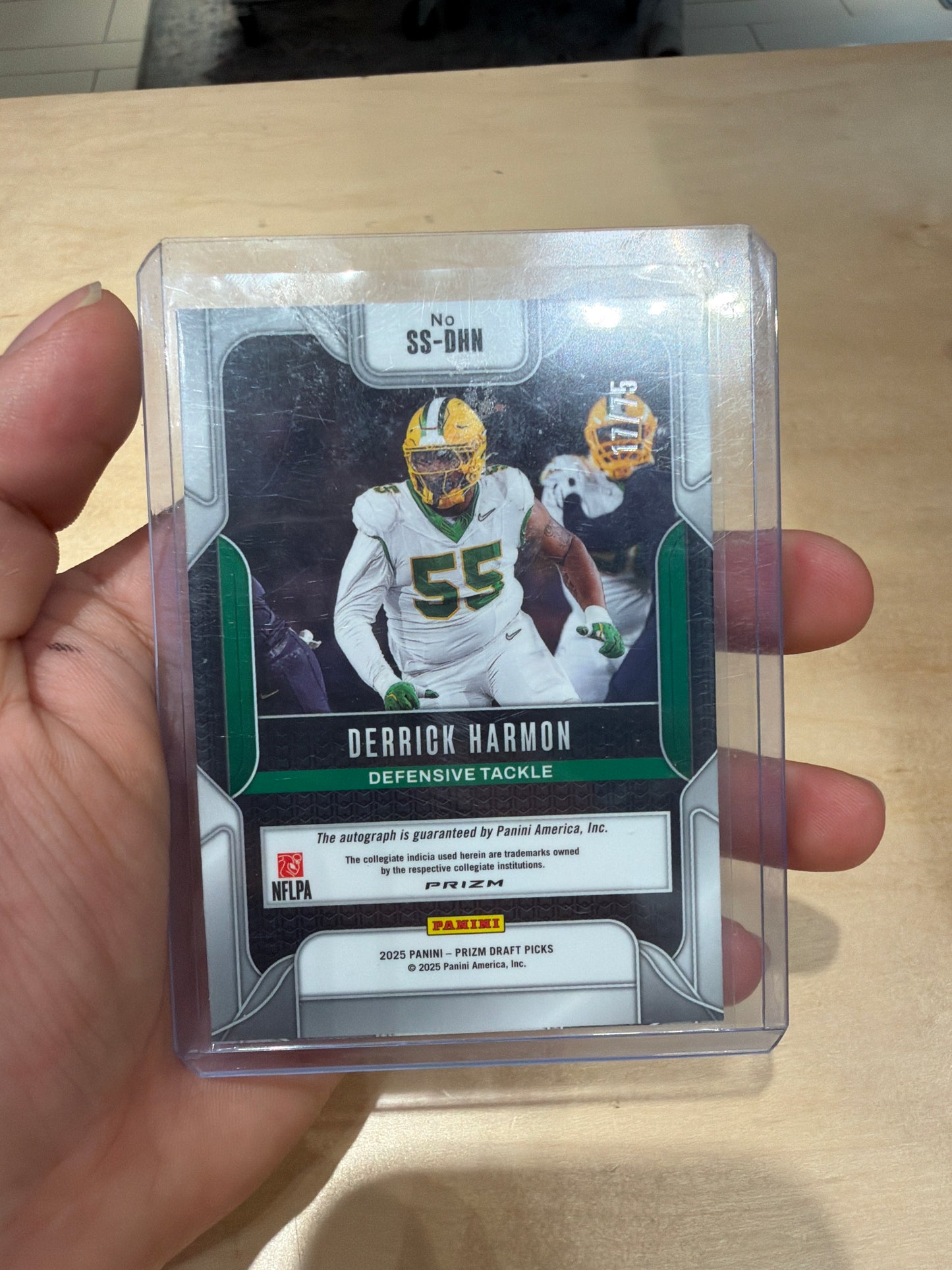 Derrick Harmon 17/75