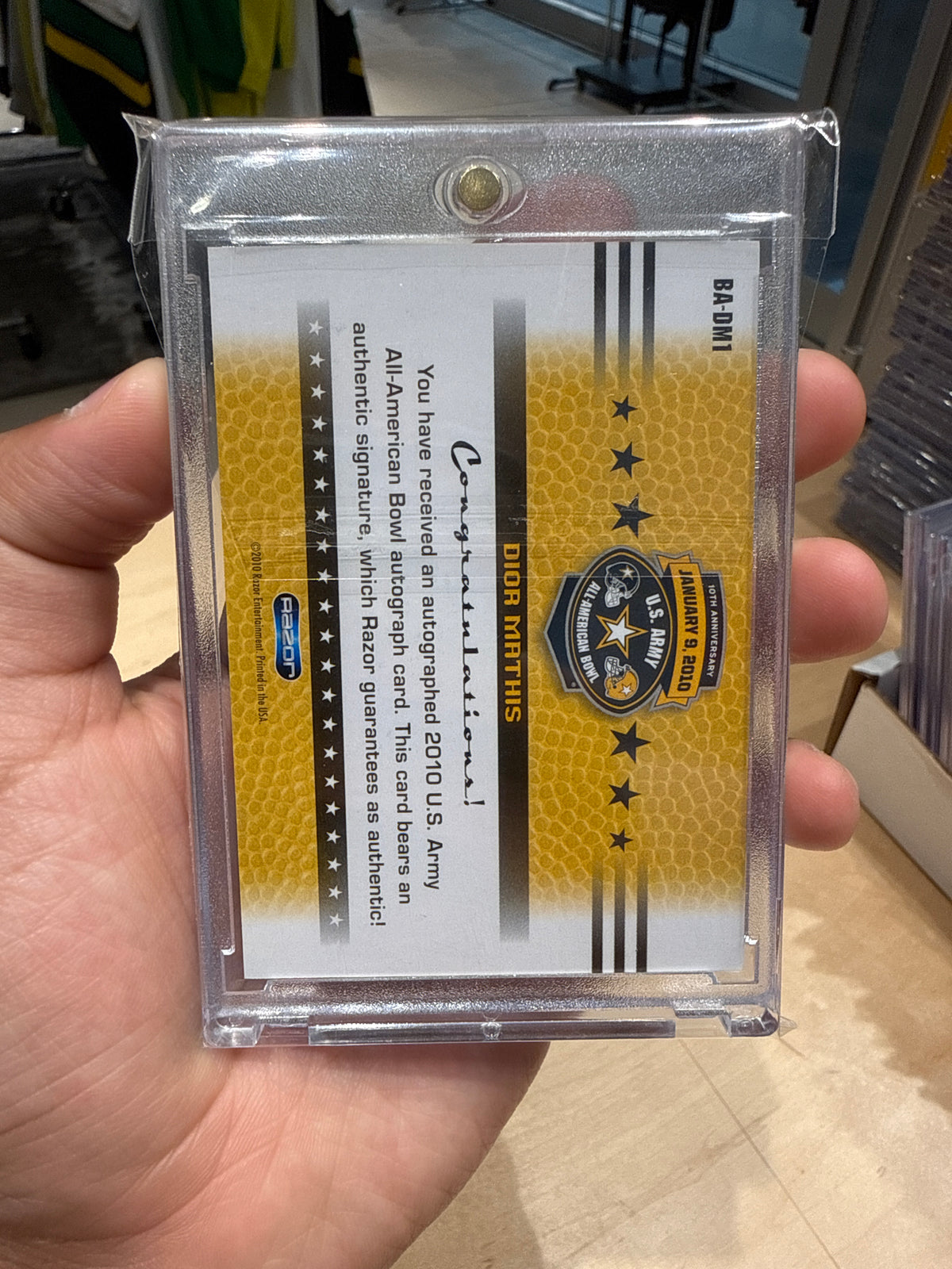 Dior Mathis Auto