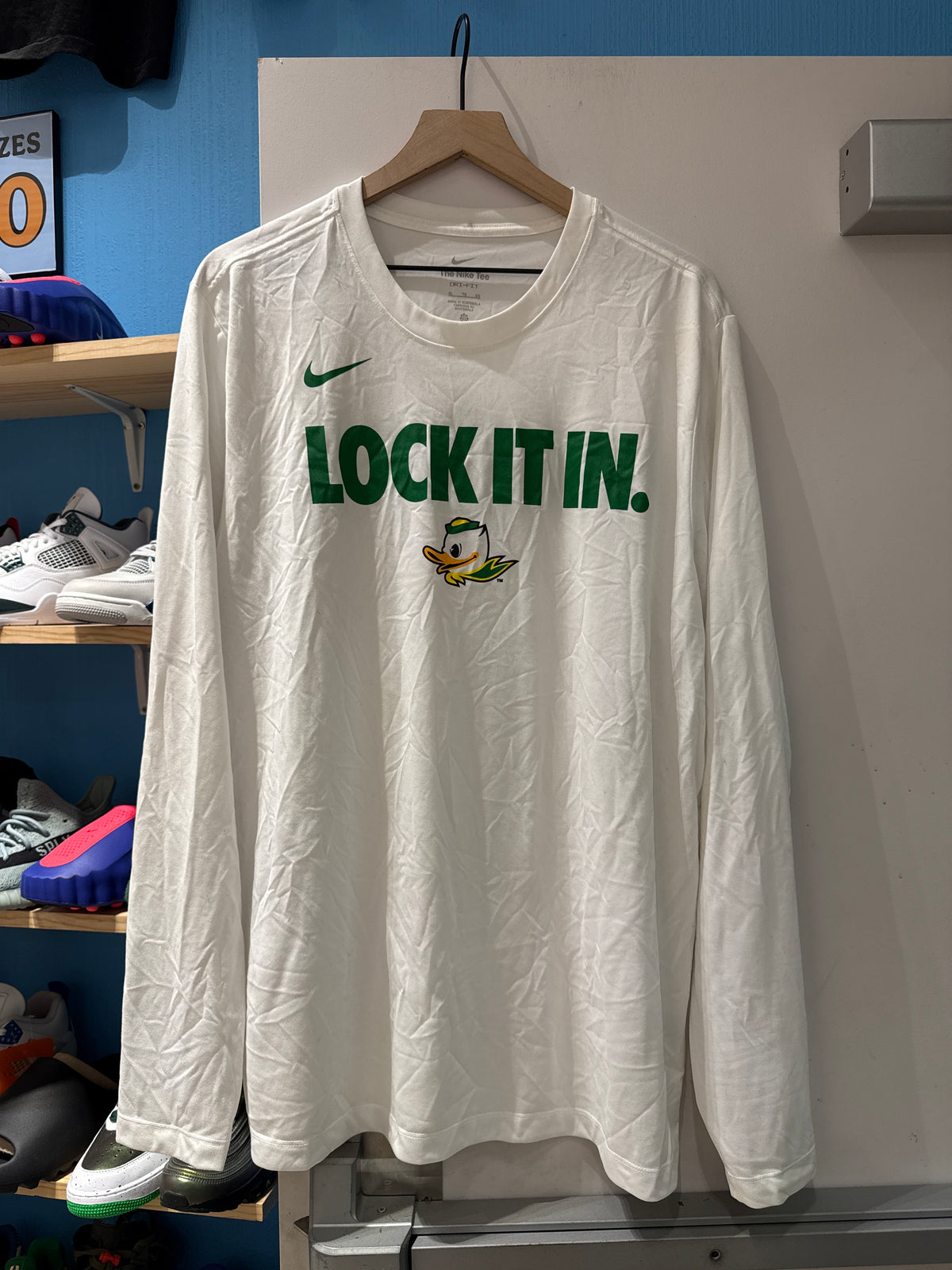 Oregon “Lock it In” Team Issued Warm Up (XL)