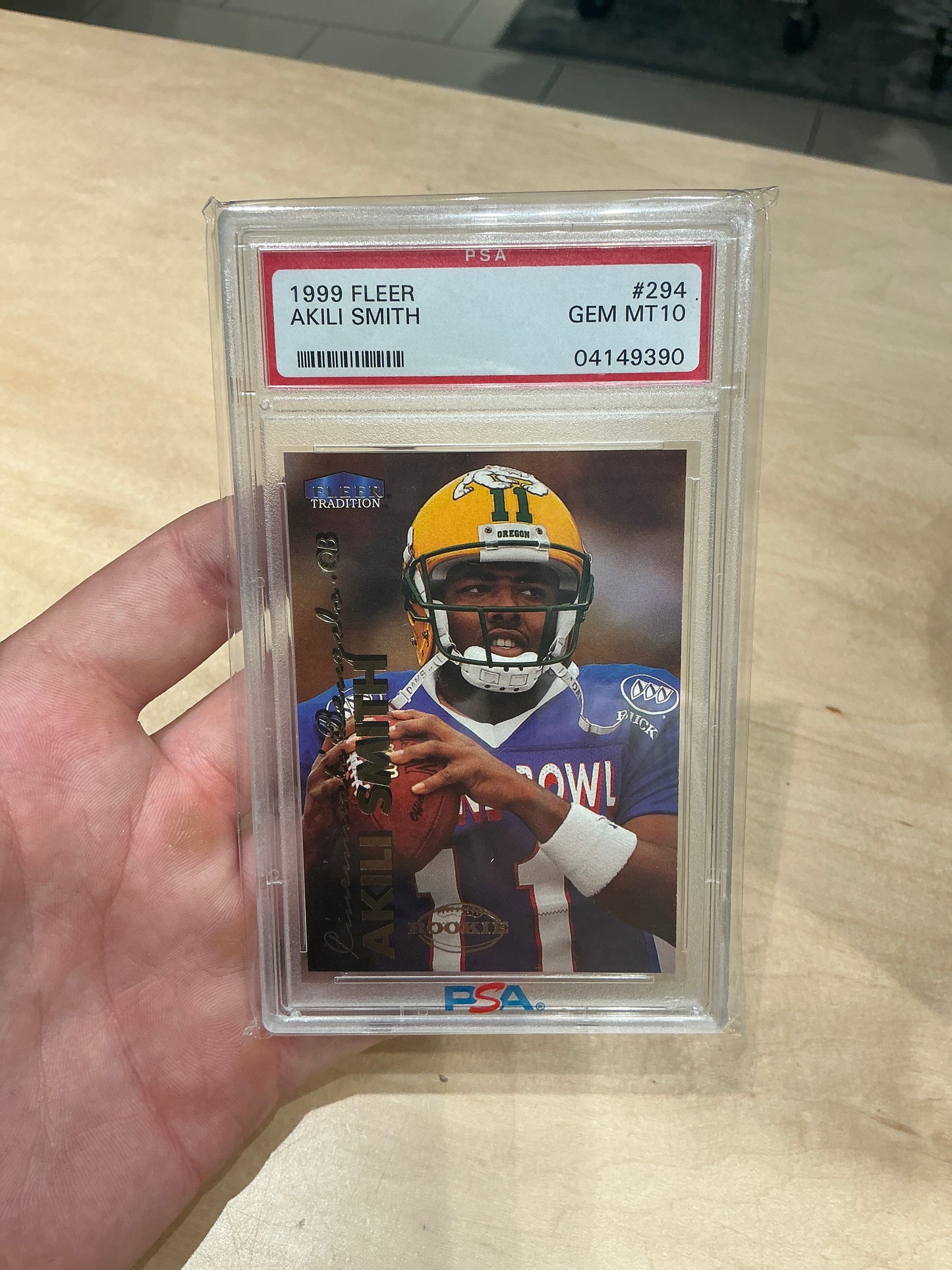 Akili Smith Rookie PSA 10
