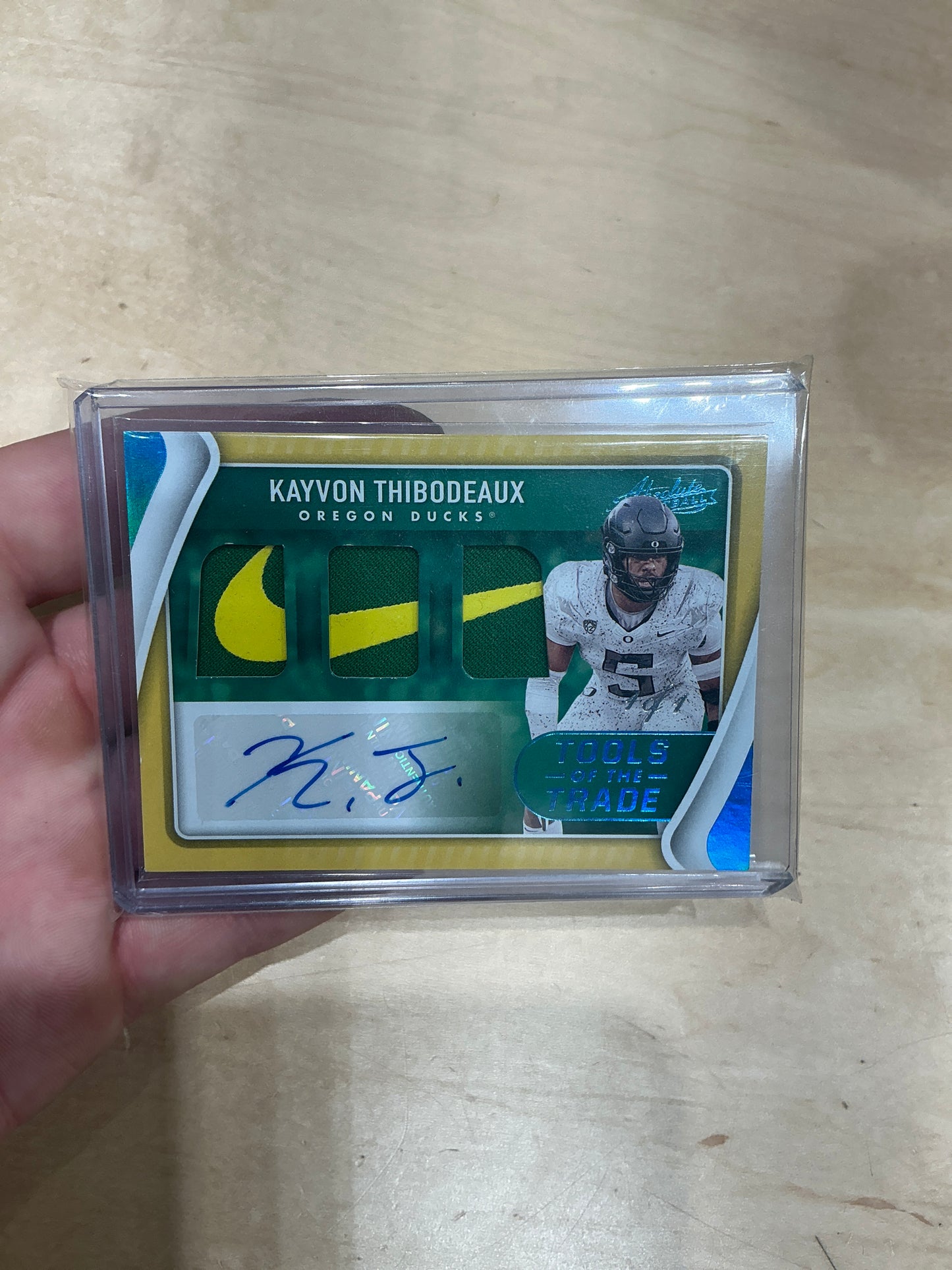 Kayvon Thibdeaux Auto 1 of 1