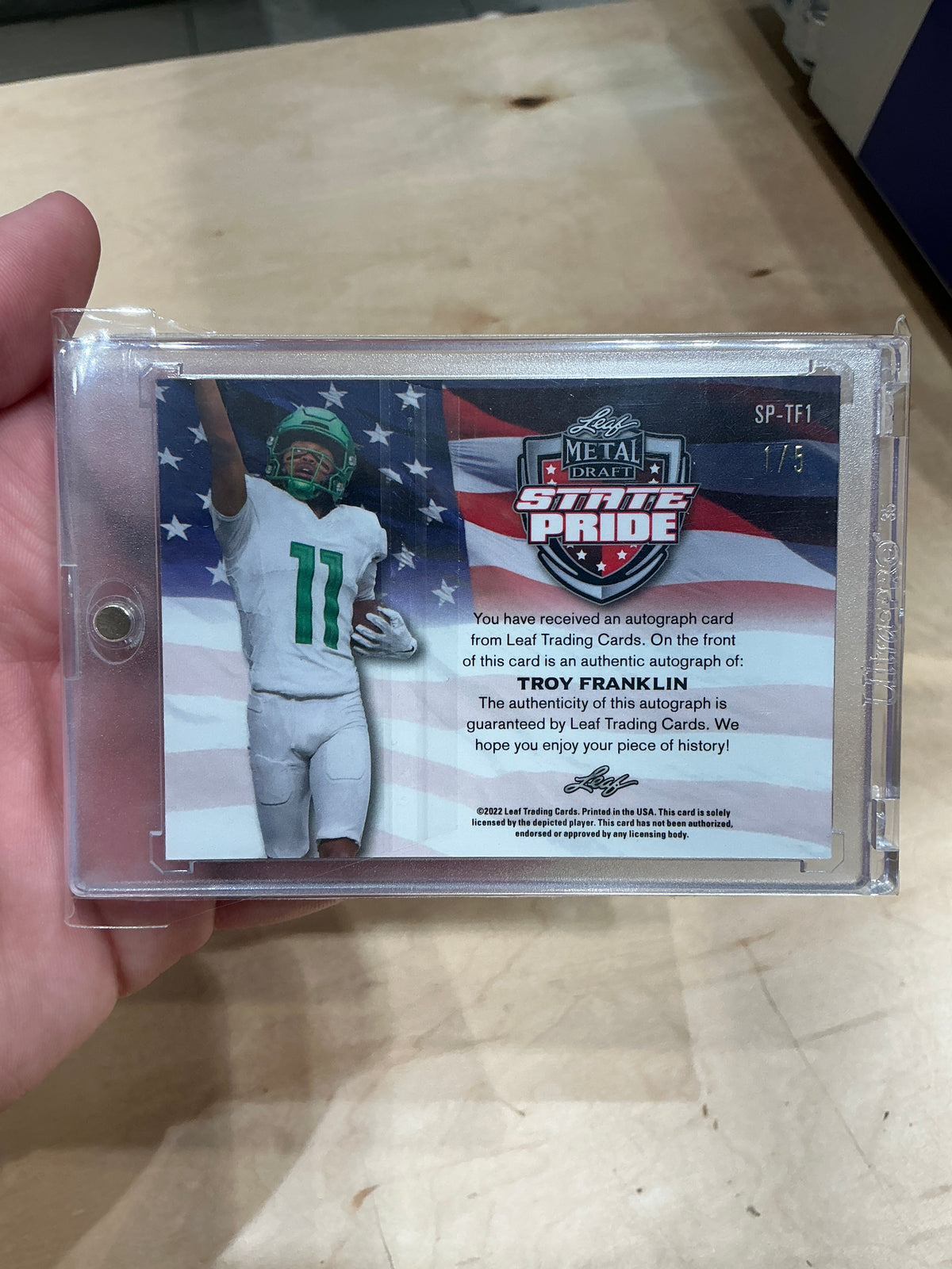 Troy Franklin Auto 1/5