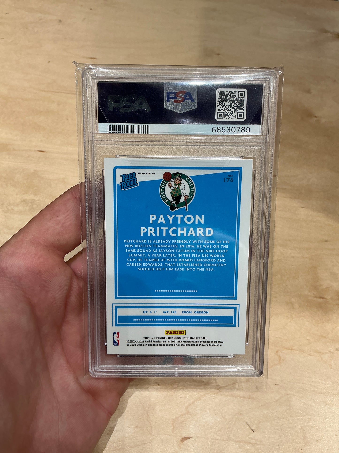 Payton Pritchard PSA 9