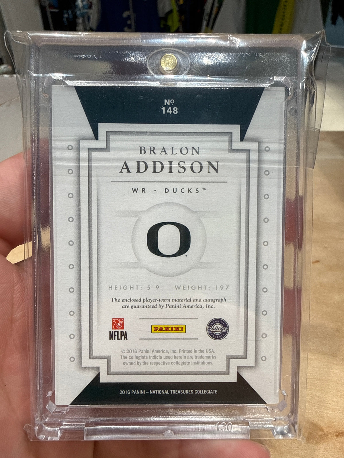 Bralon Addison Jersey Auto 92/99