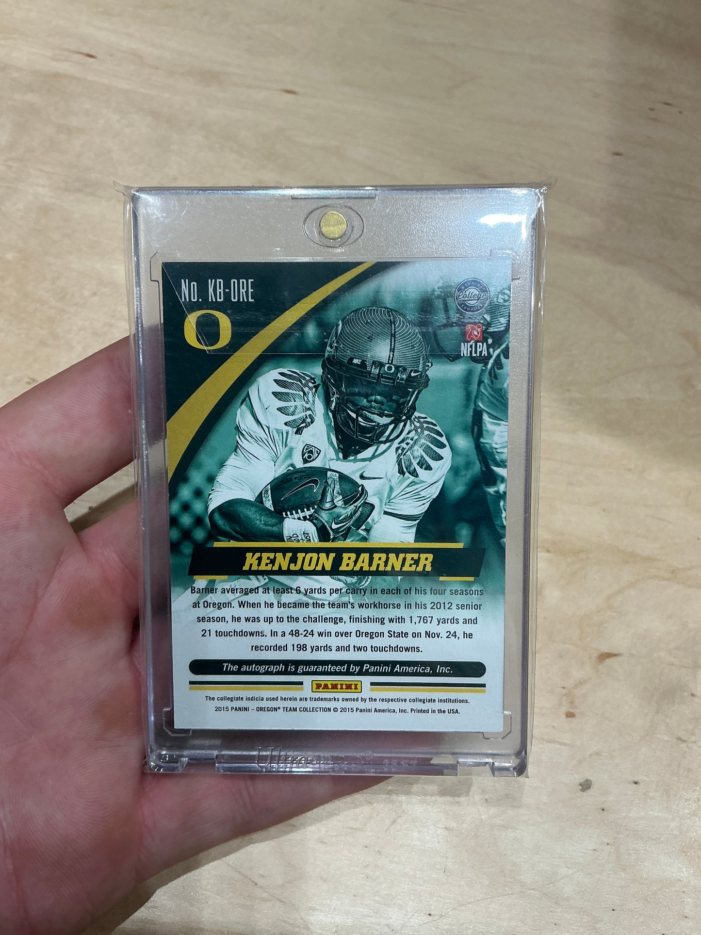 Kenjon Barner Auto