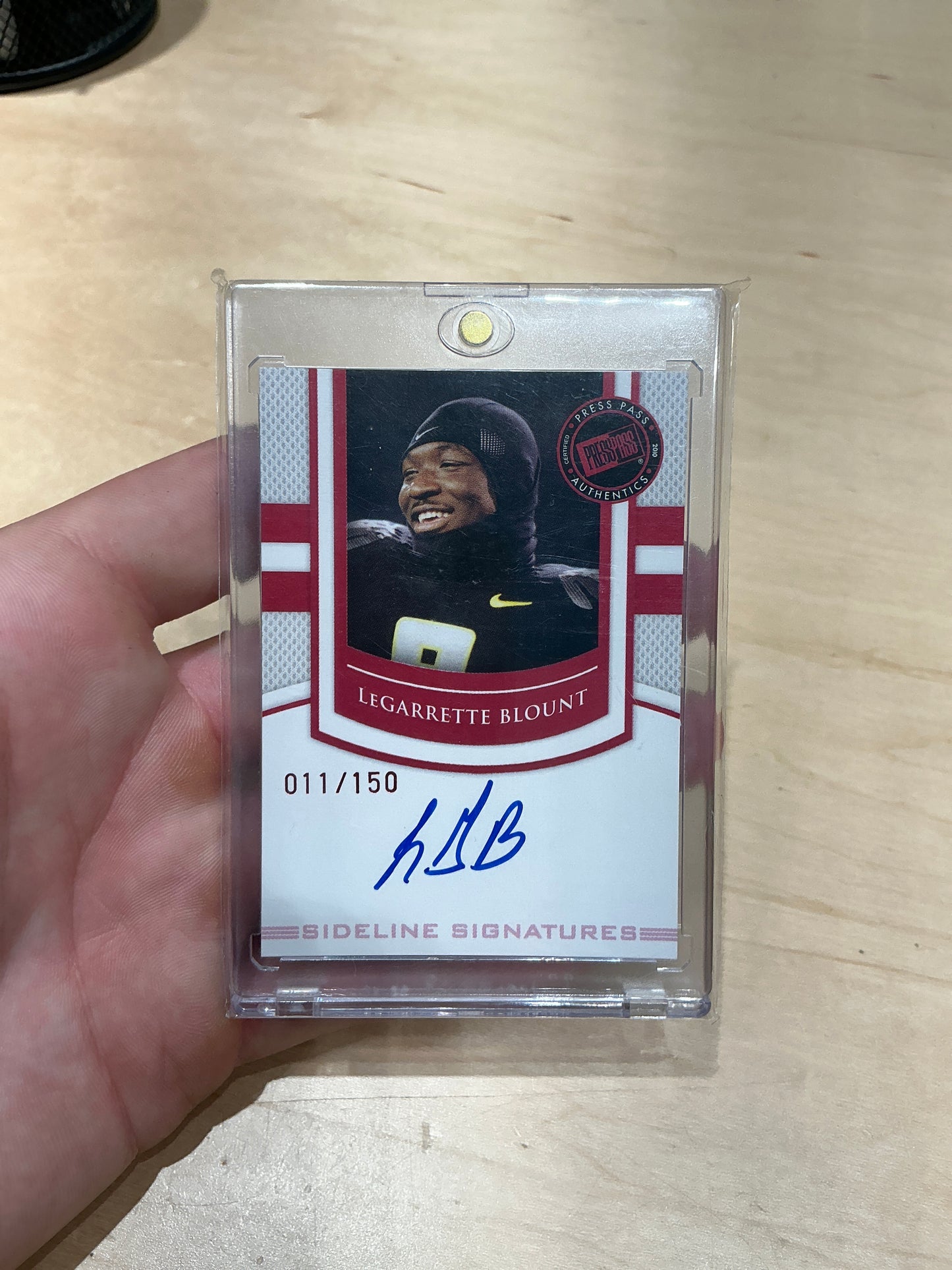 LeGarrette Blount Auto 11/150