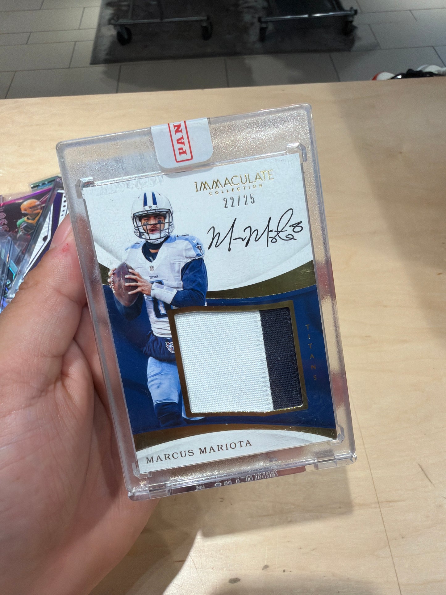 Marcus Mariota Auto 22/25