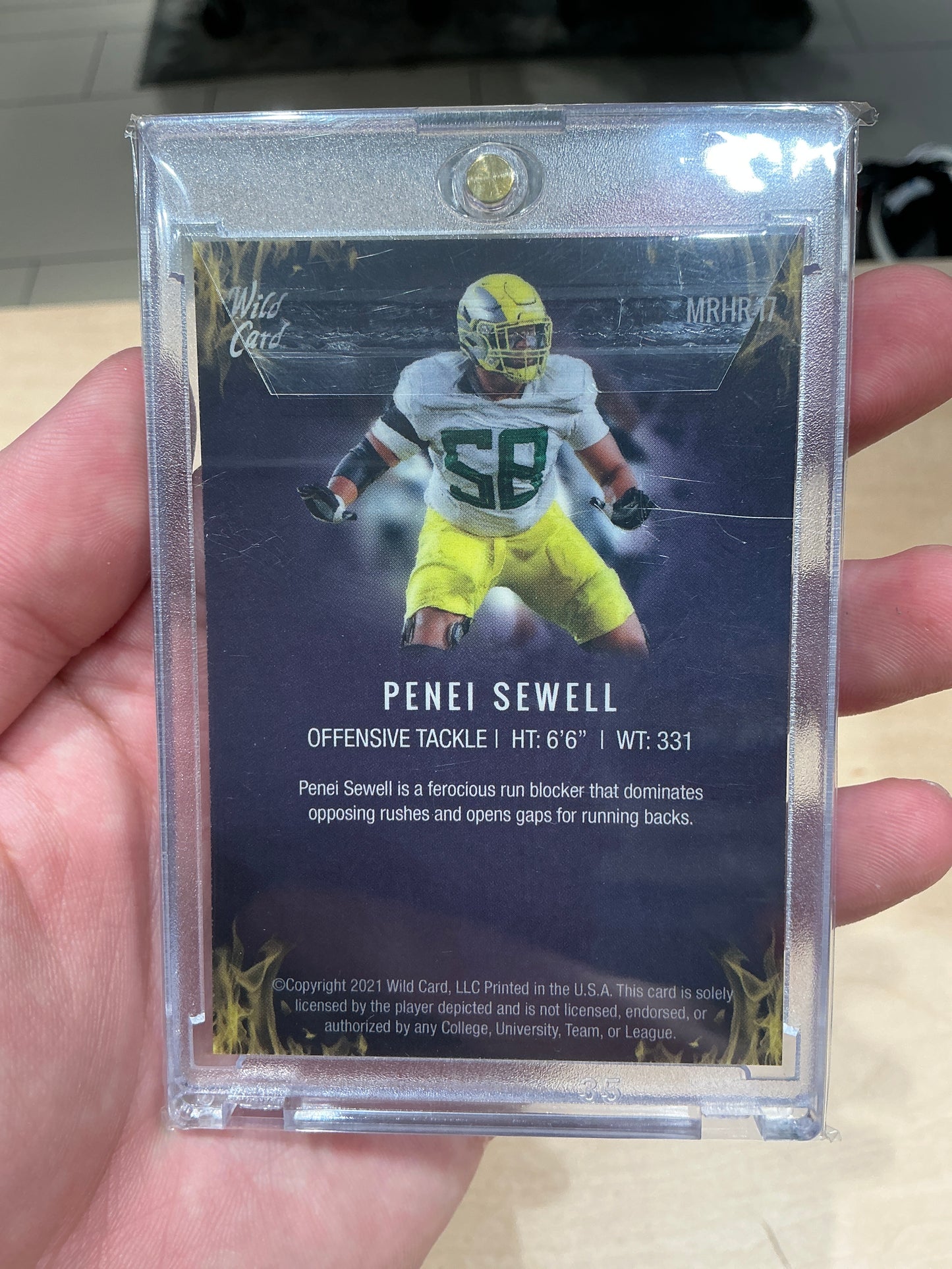 Penei Sewell Card 1/1