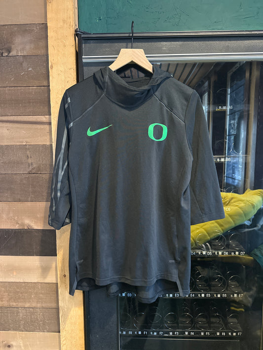 Oregon Nike Short Sleeve With Hoodie(Women’s L)