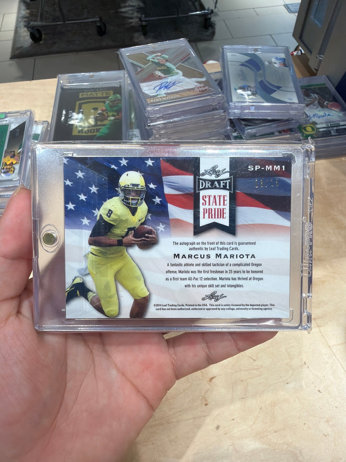 Marcus Mariota Auto 3/15