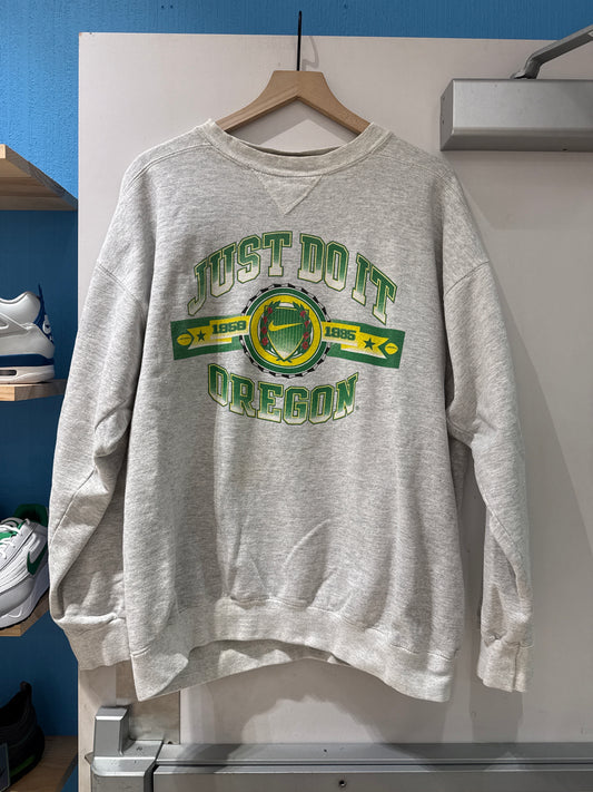 90’s Just Do It Oregon Crewneck (L)