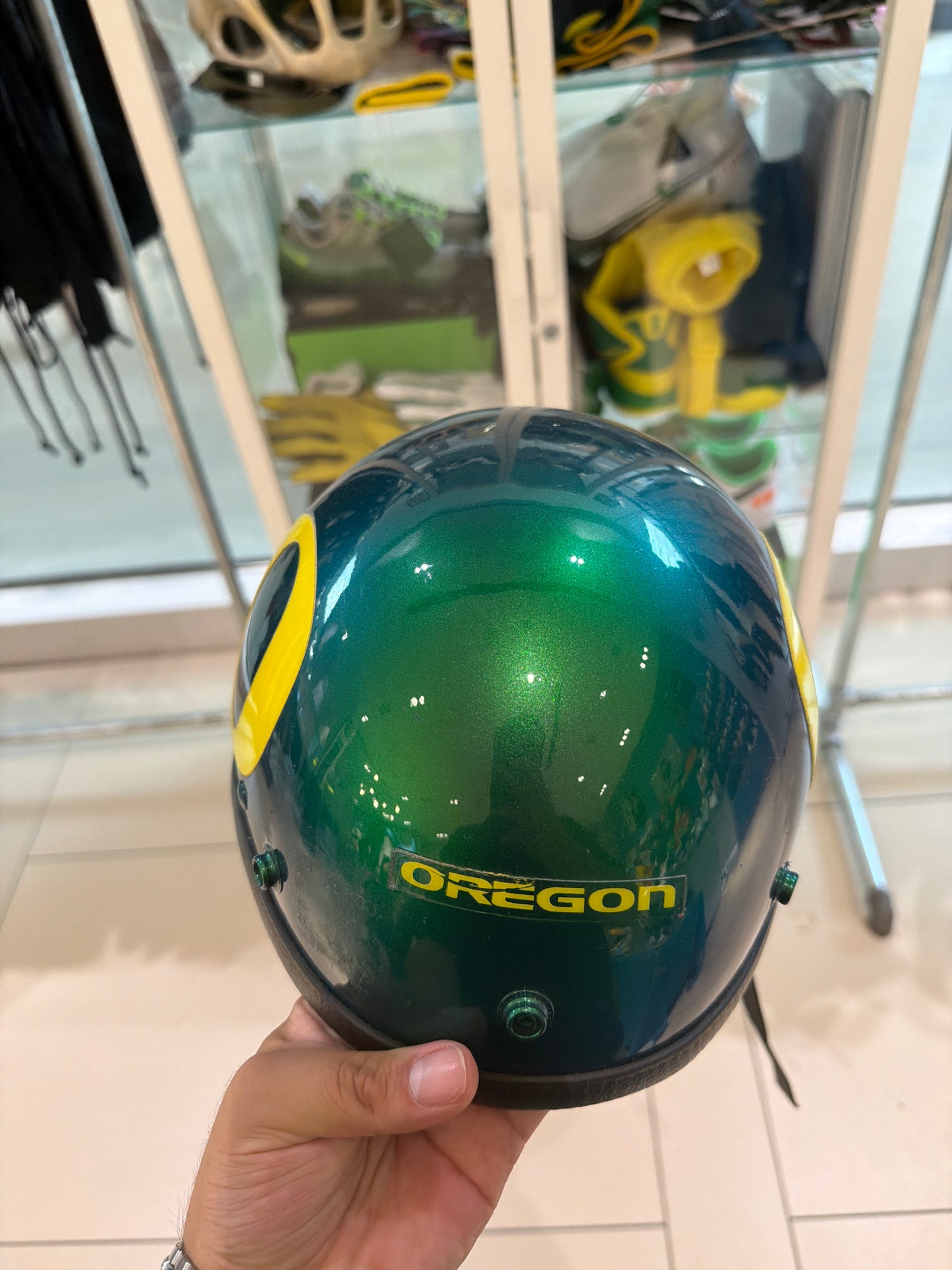 Oregon Marching Band Issued Helmet
