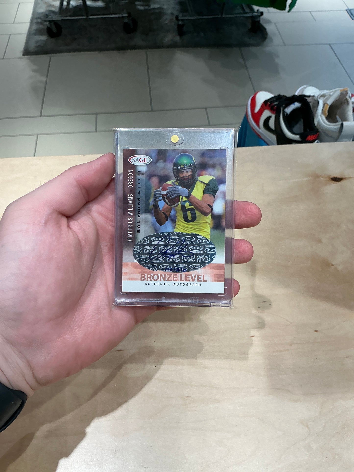 Demetrius Williams Auto 113/210