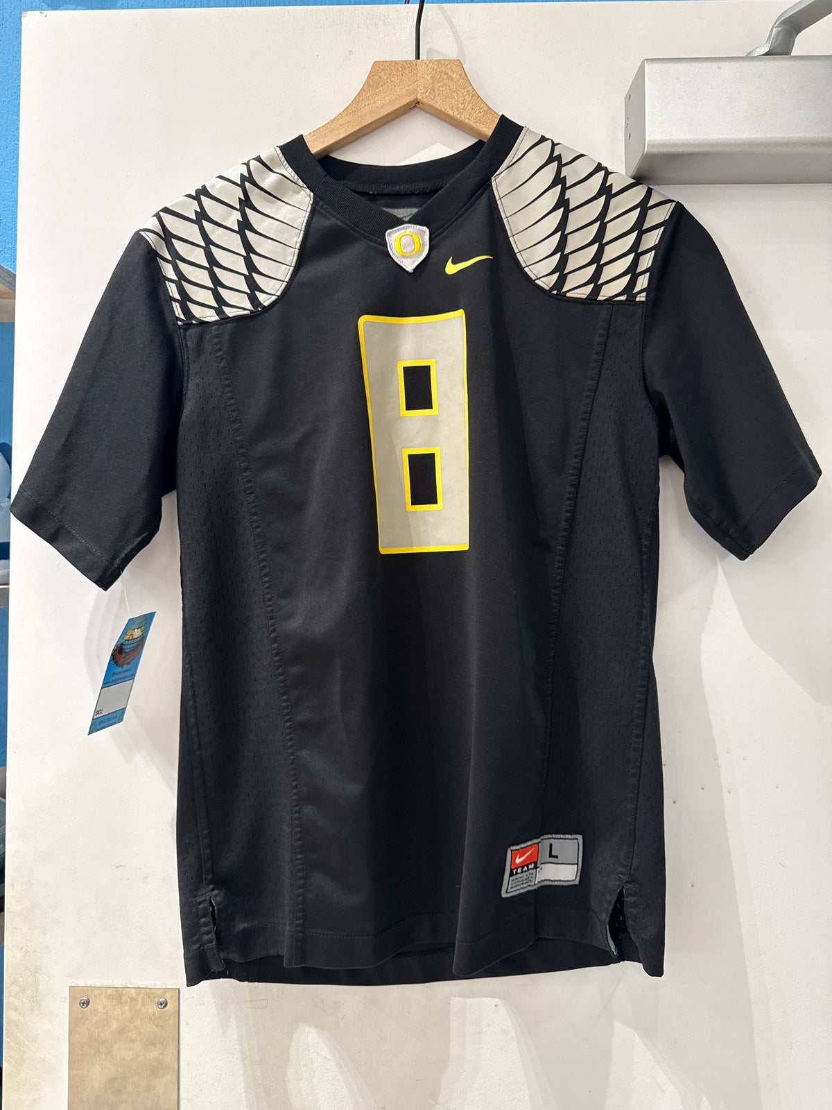 Nike Oregon Ducks Jersey #8 (Youth L)