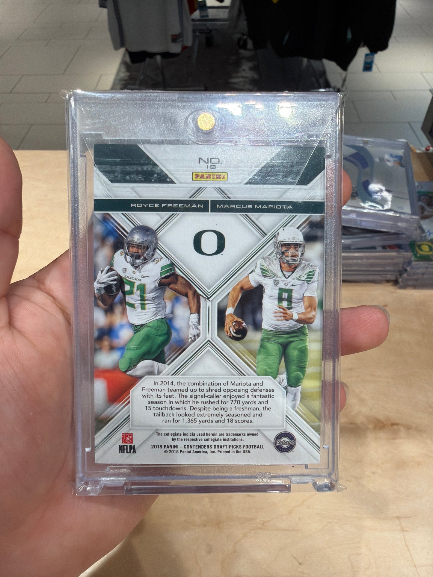 Marcus Mariota Royce Freeman 20/23