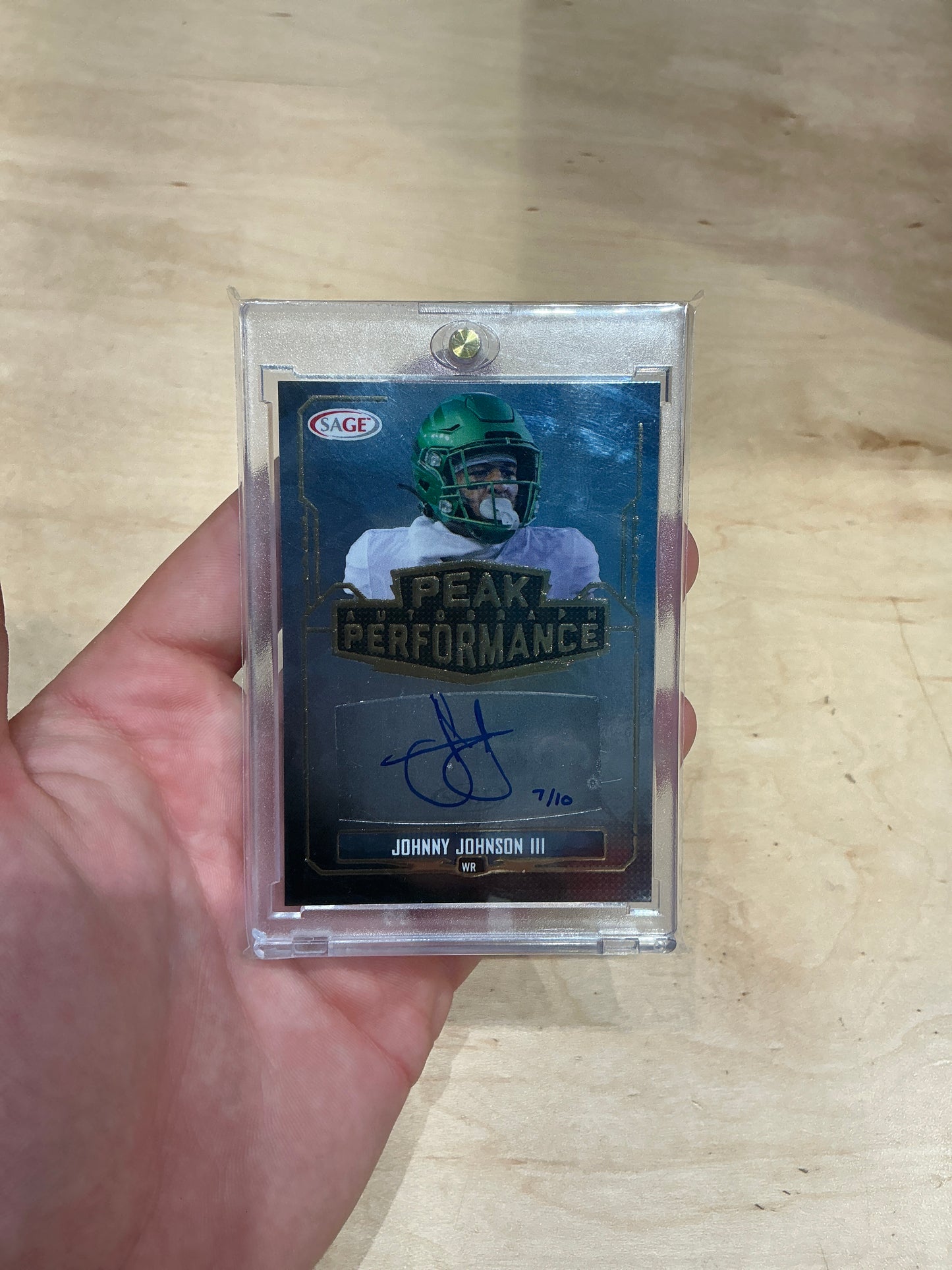 Johnny Johnson III Auto 7/10