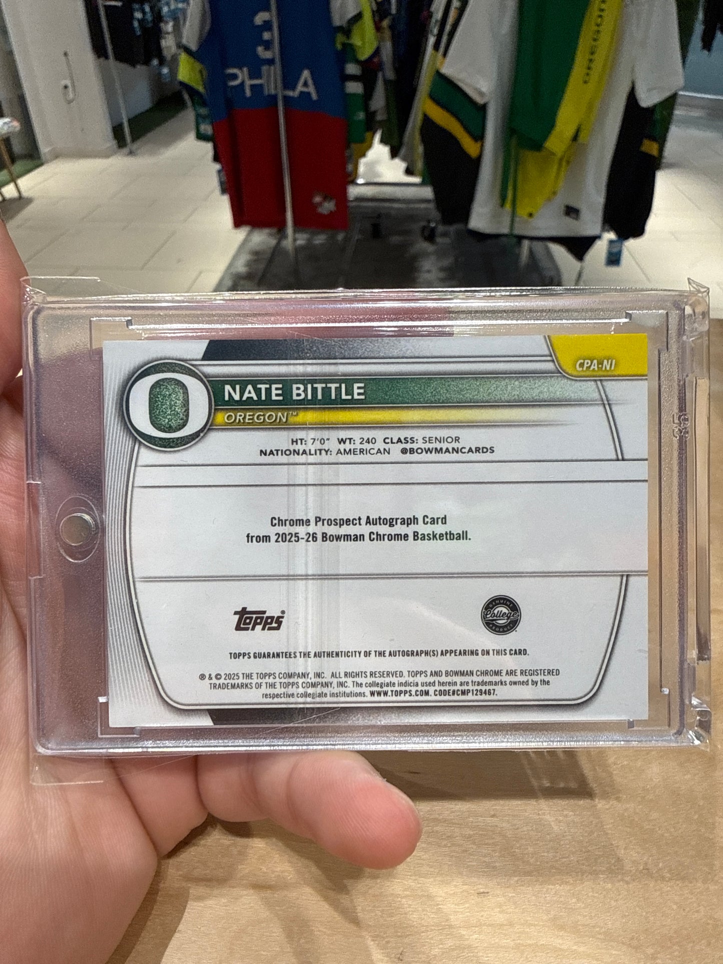 Nate Bittle Auto 9/10