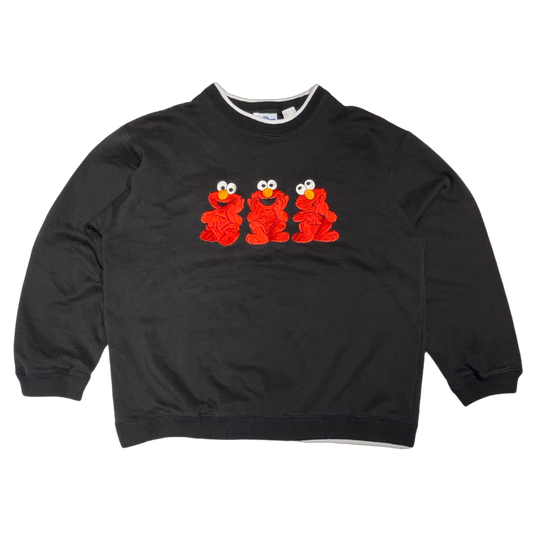 '90s Elmo Embroidered Crewneck