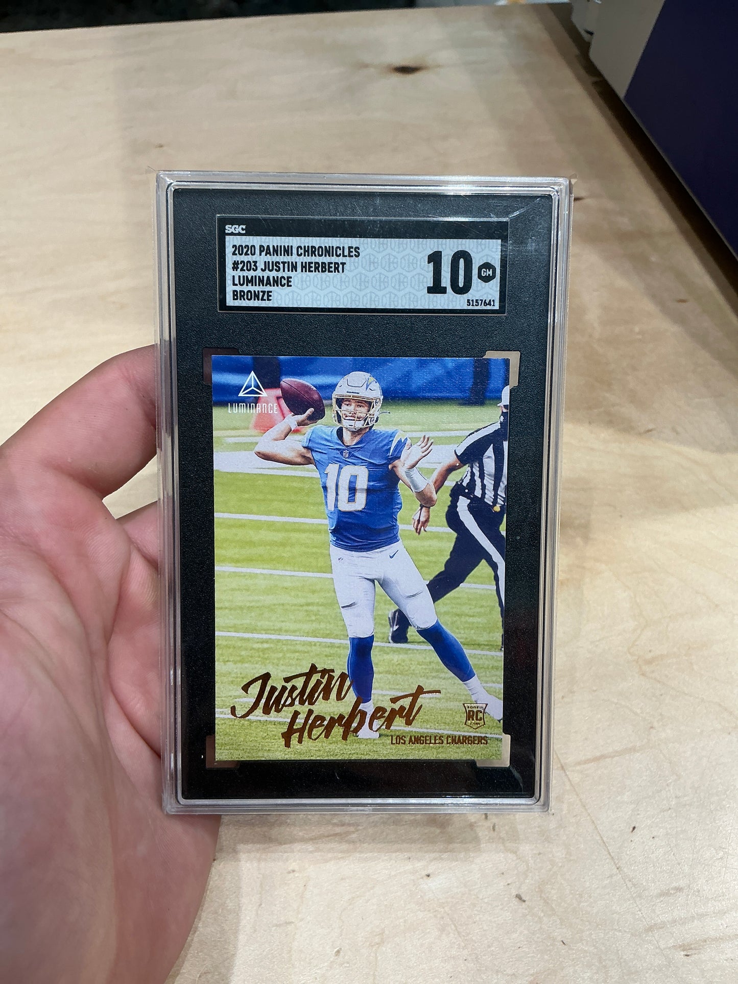 Justin Herbert SGC 10
