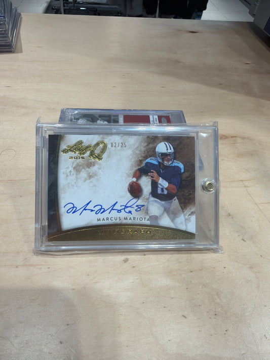 Mariota Auto 02/25 On Card