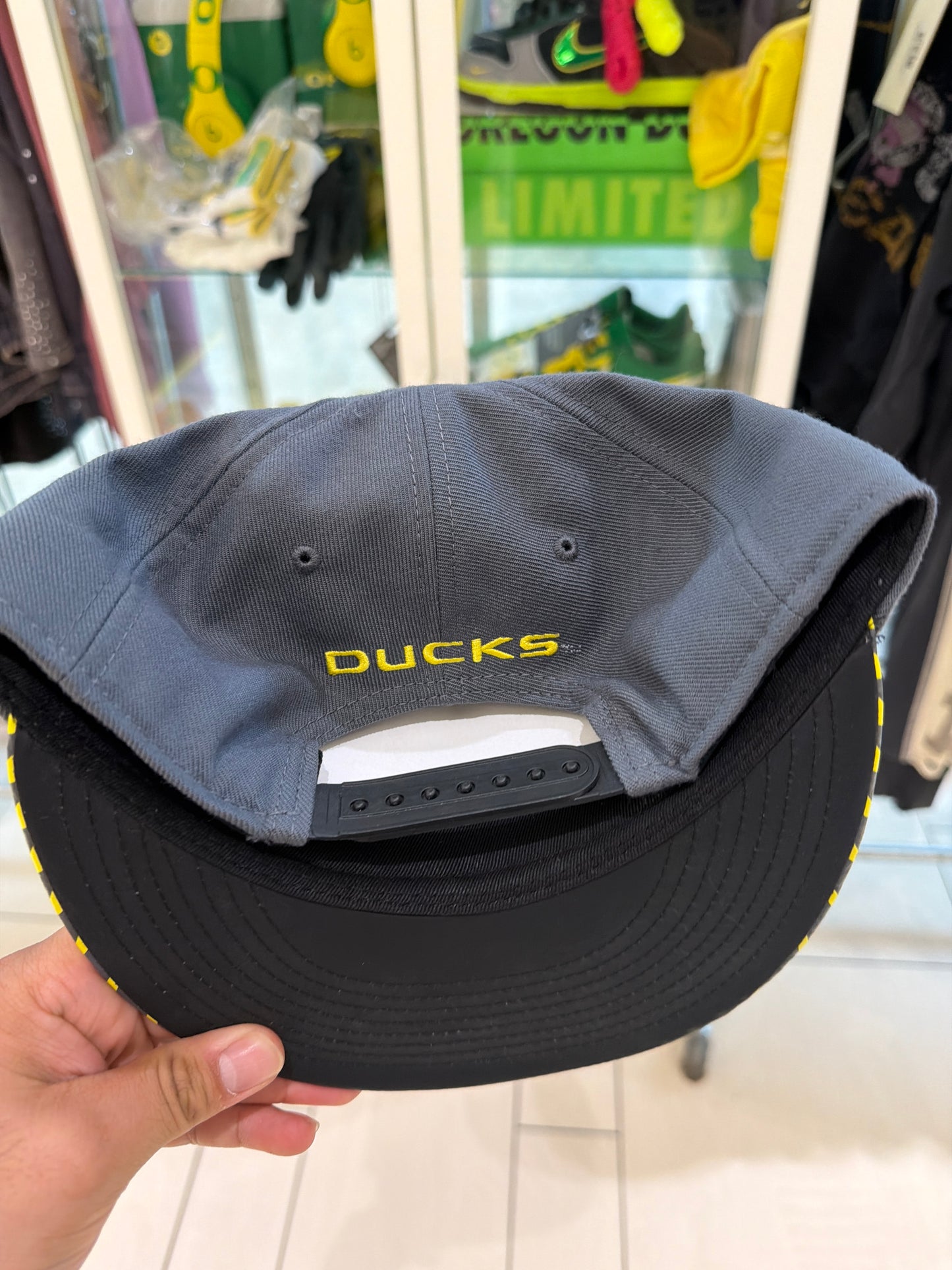 Oregon SnapBack Gray/ Yellow 1/100