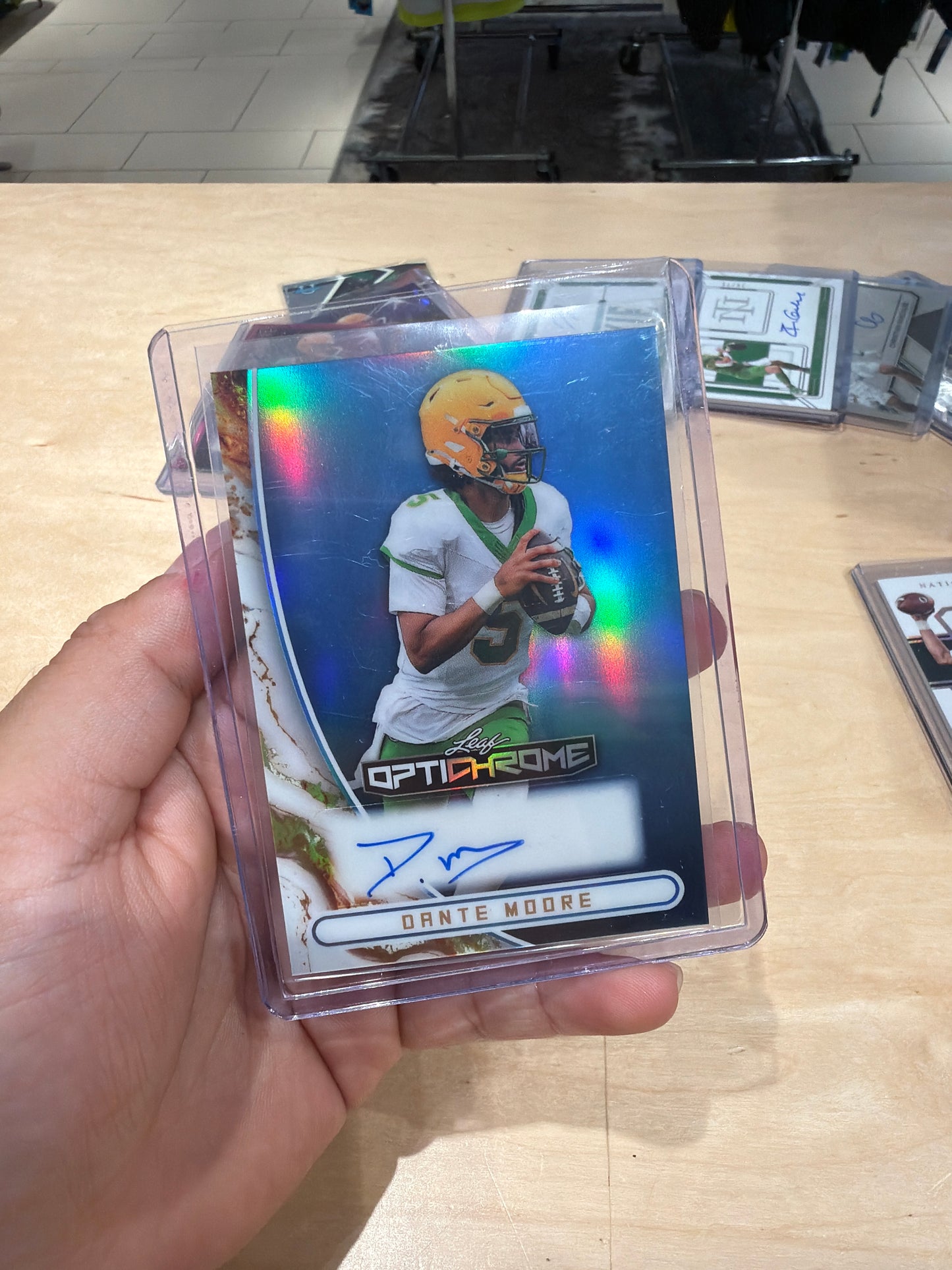 Dante Moore Auto 2/8