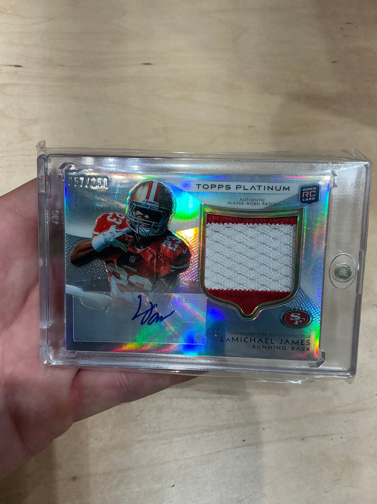 LaMichael James Auto 57/250