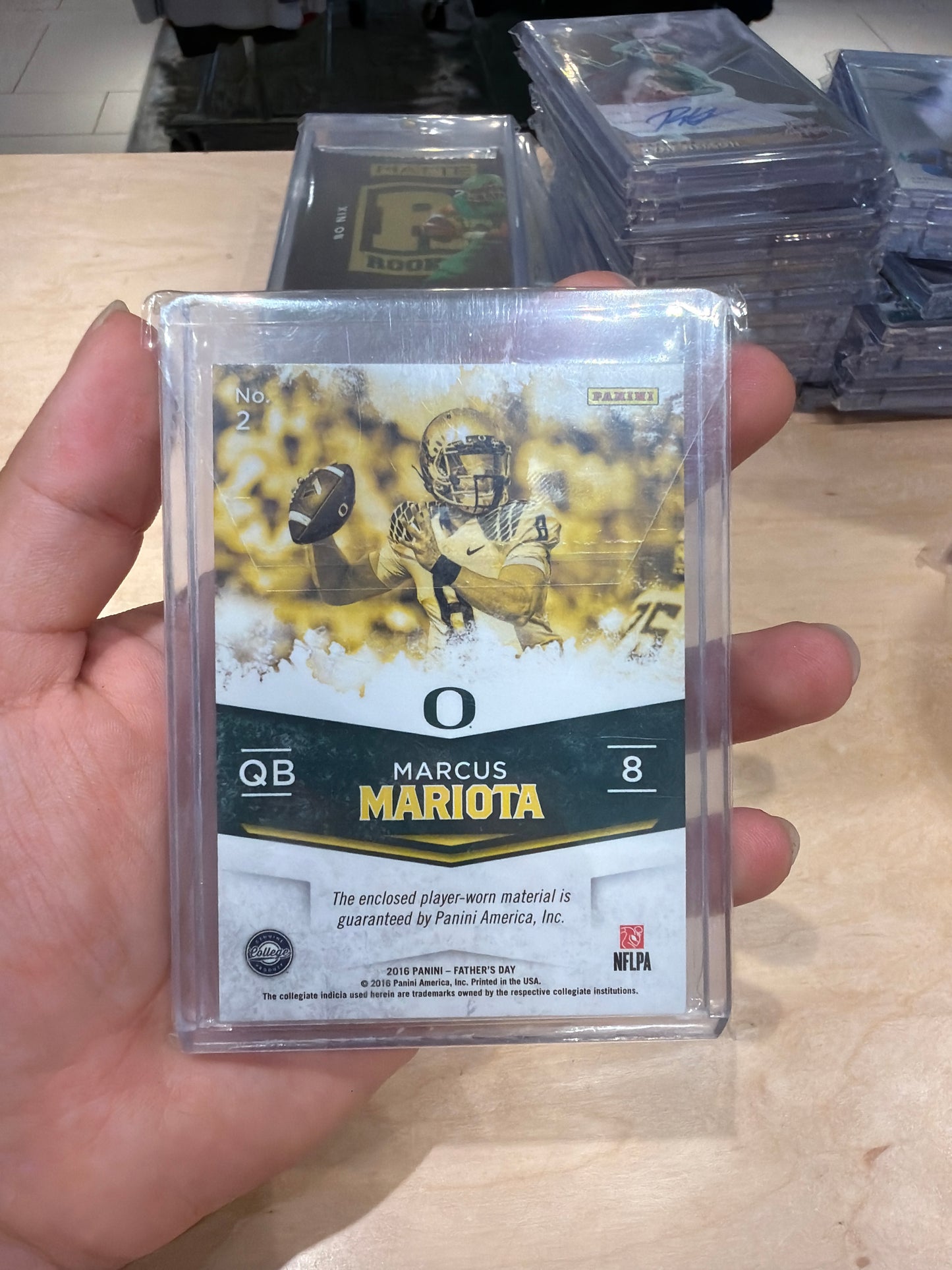 Marcus Mariota Jersey Patch