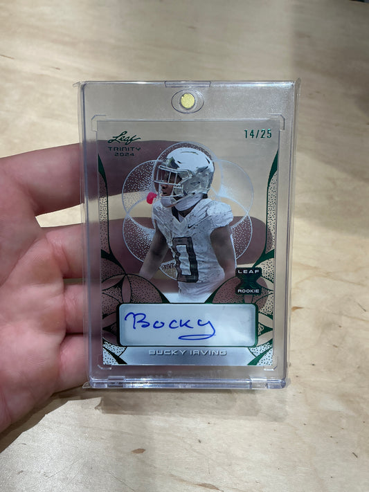 Bucky Irving Auto 14/25