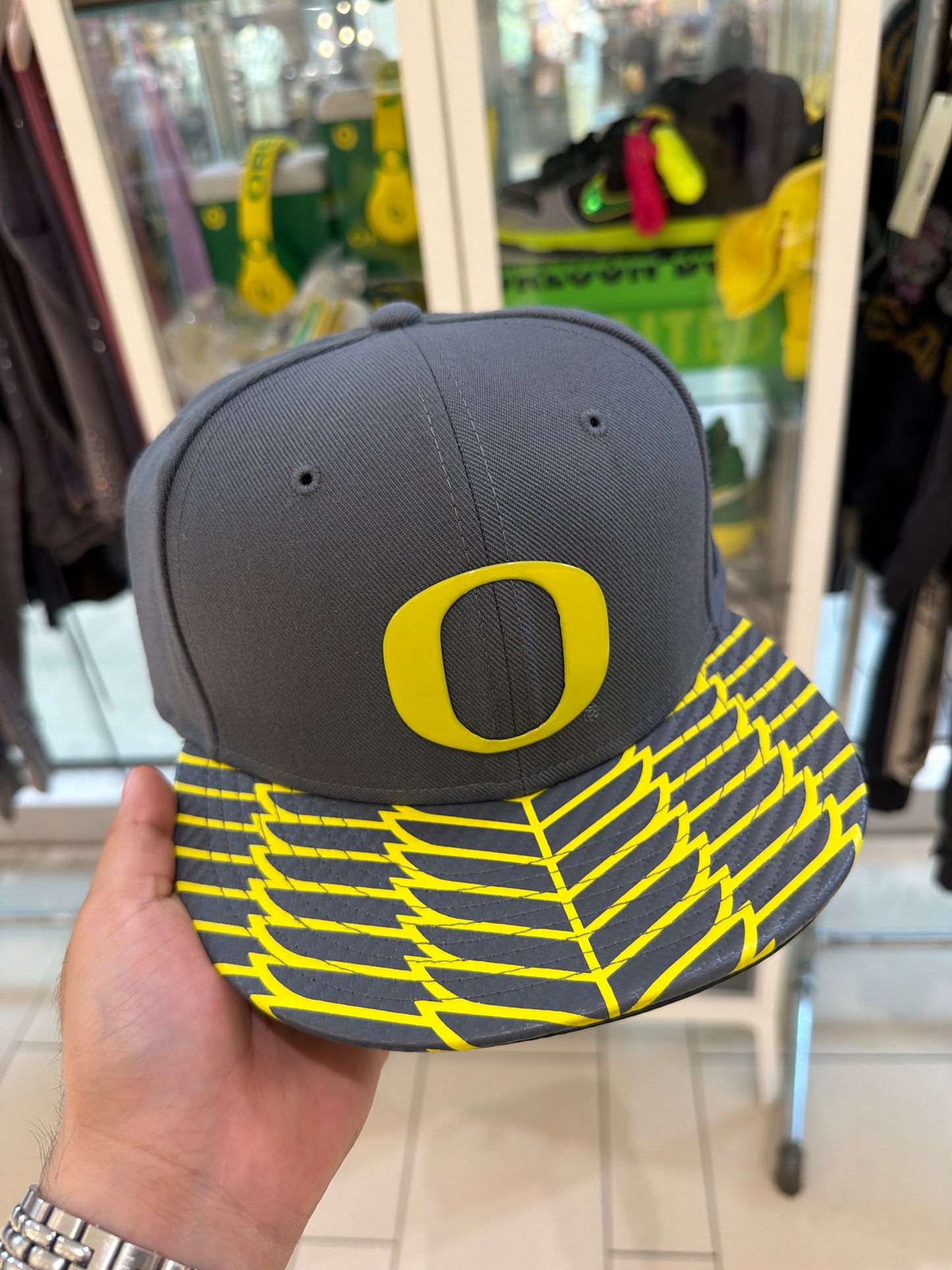 Oregon SnapBack Gray/ Yellow 1/100