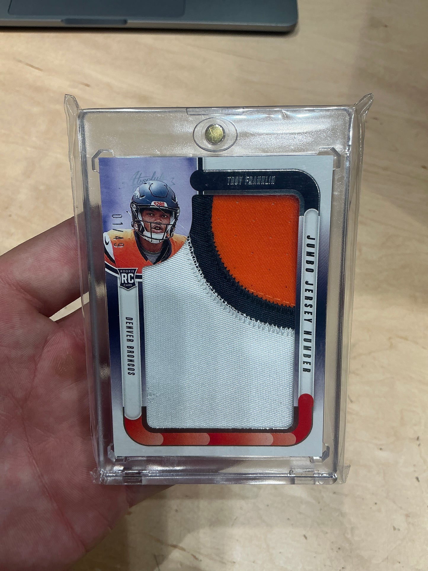 Troy Franklin Patch 1/49