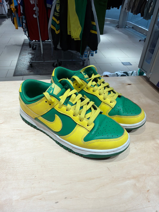 Dunk Low Green/ Yellow (Size 8)