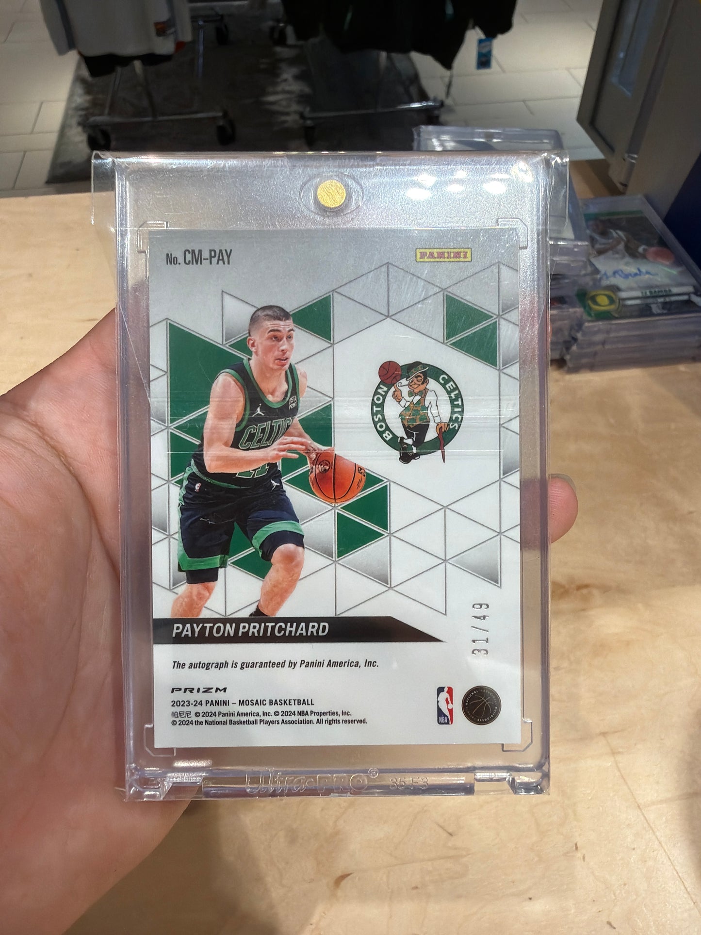 Payton Pritchard Auto 31/49