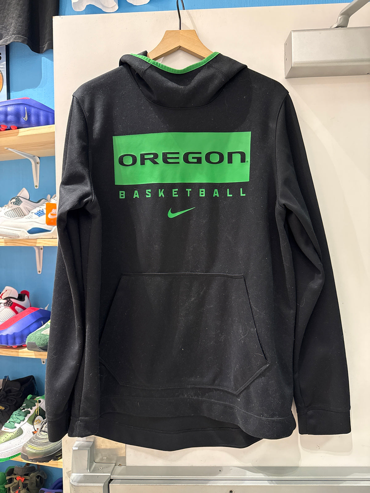 Nike Oregon Ducks Basketball Hoodie (L)