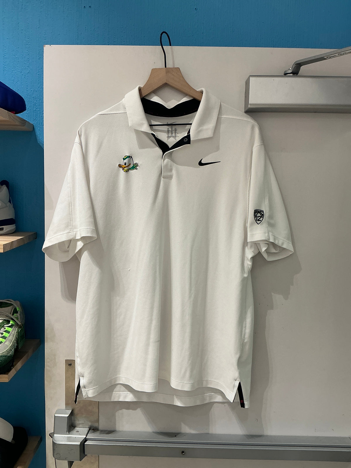 Oregon Golf Team Issued Polo Tigerwoods Pac12 (Large)