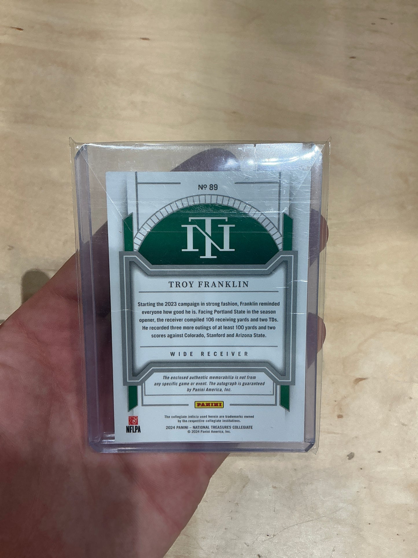 Troy Franklin Auto Patch