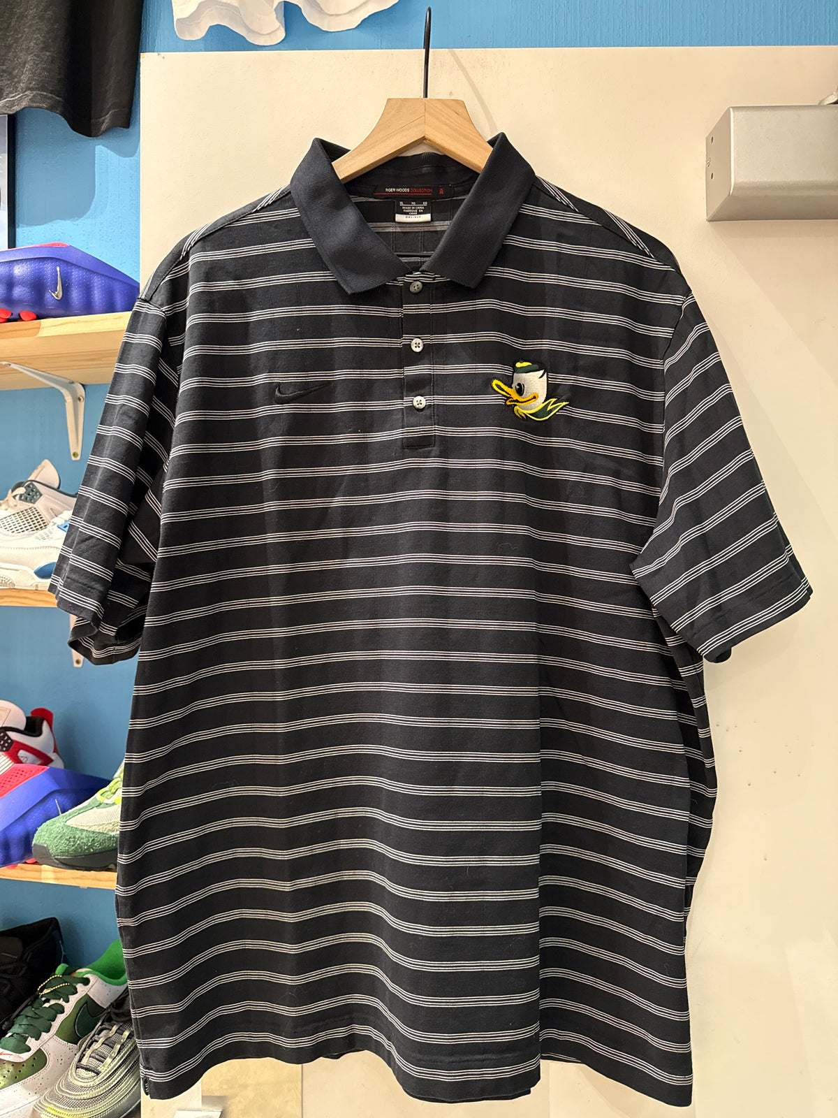 Nike Tiger Woods Oregon Ducks Polo (XL)