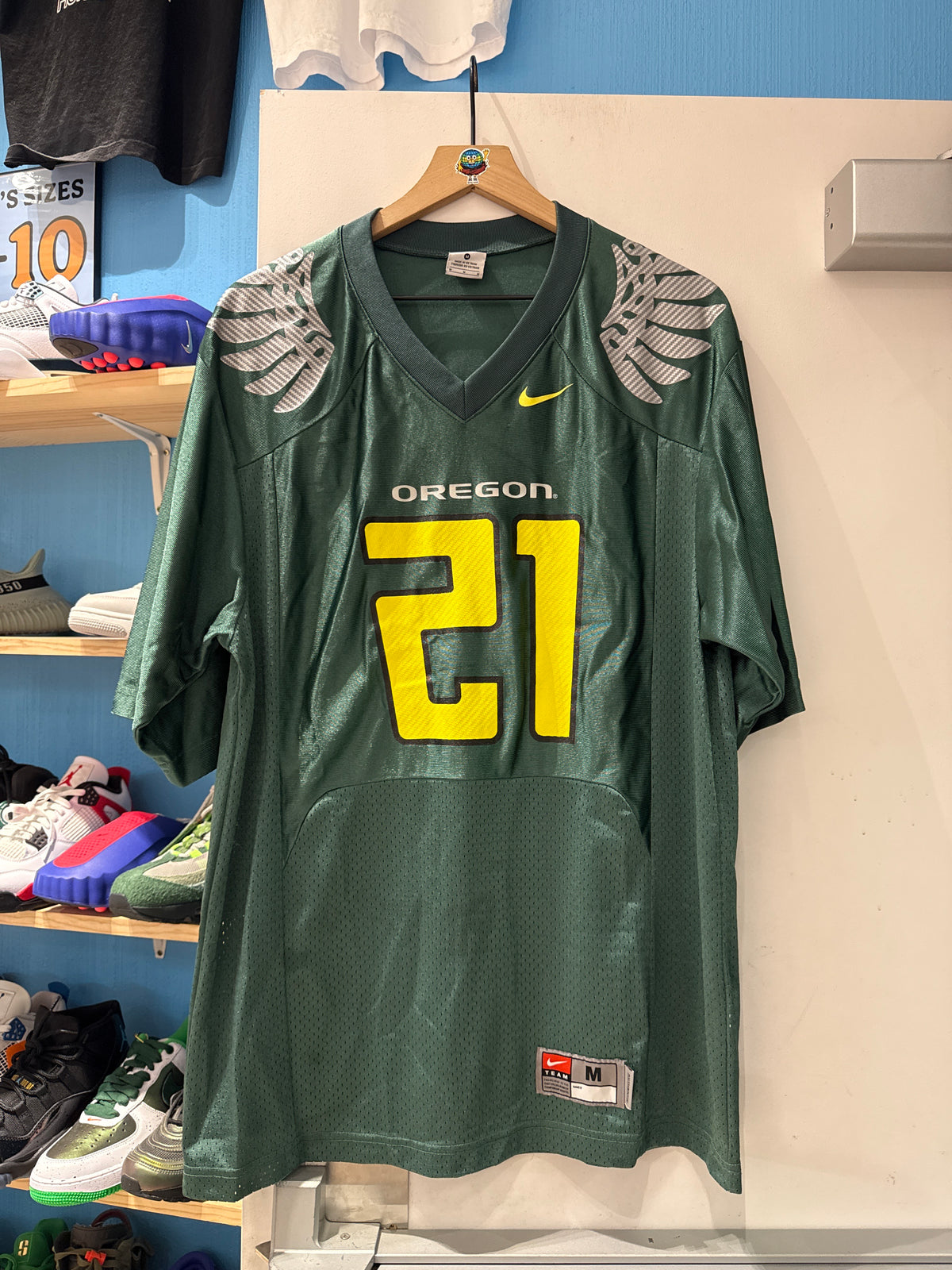 Nike Oregon Ducks Jersey #21 (M)