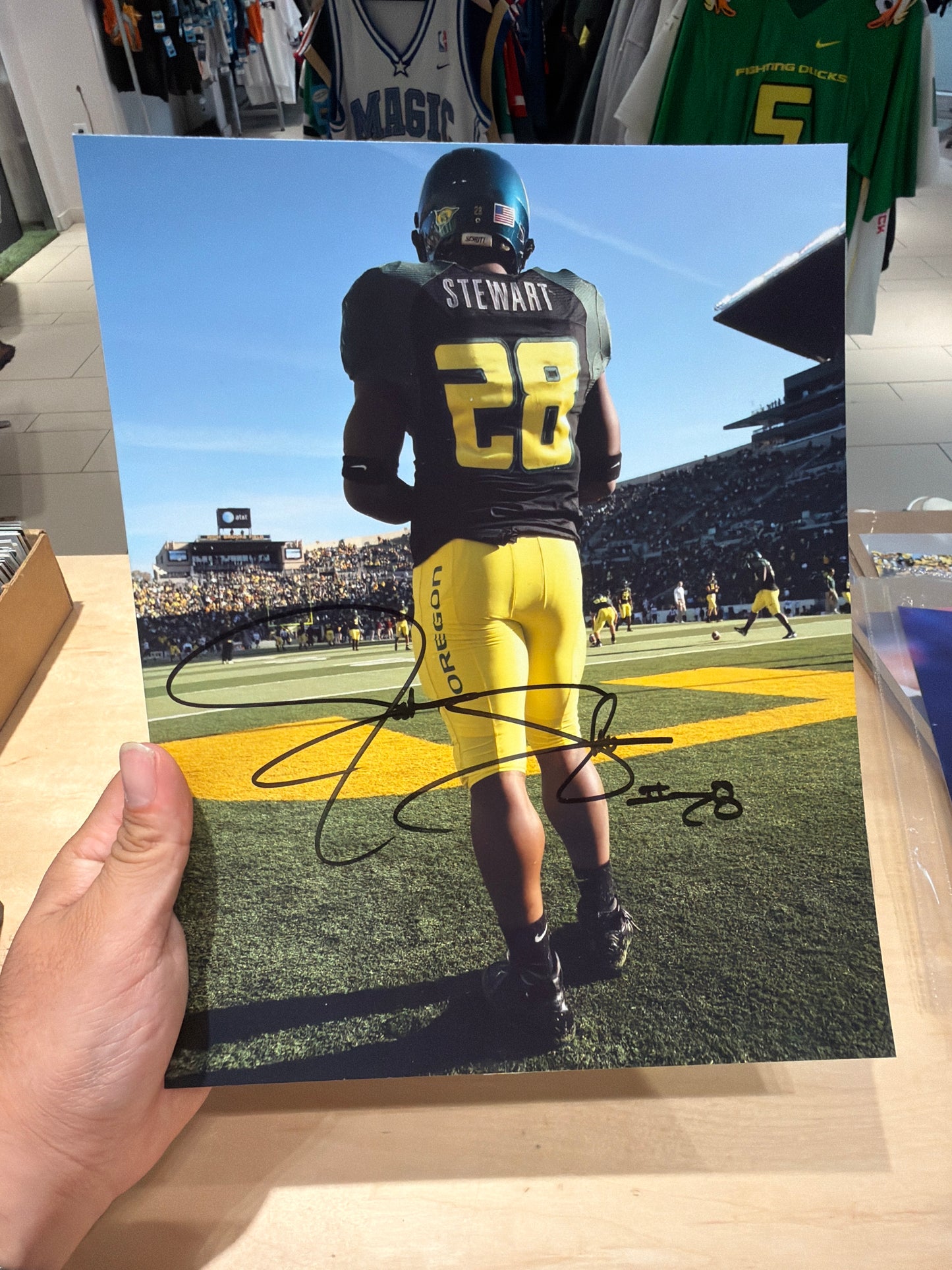 Jonathan Stewart Signed Photo