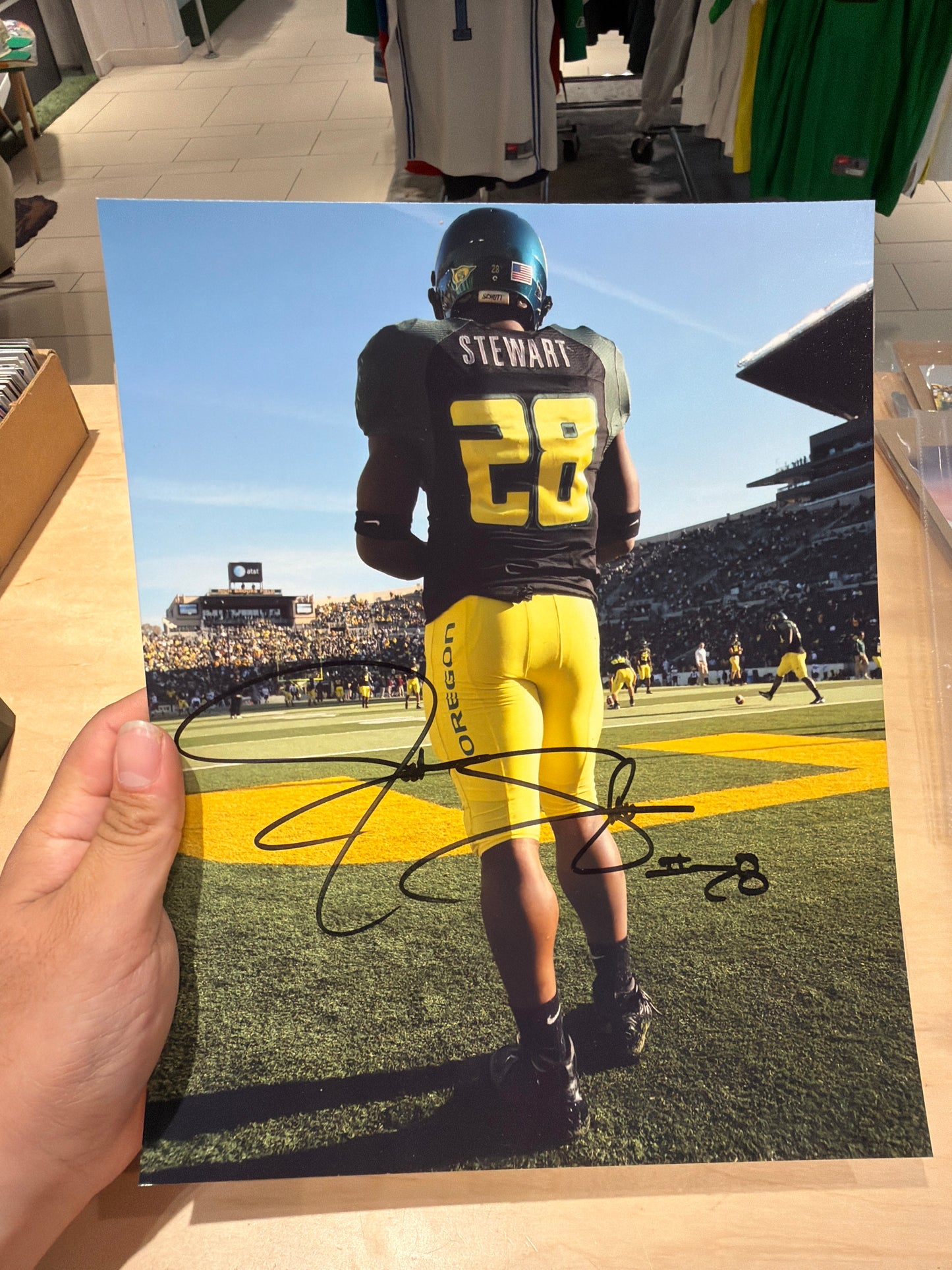 Jonathan Stewart Signed Photo